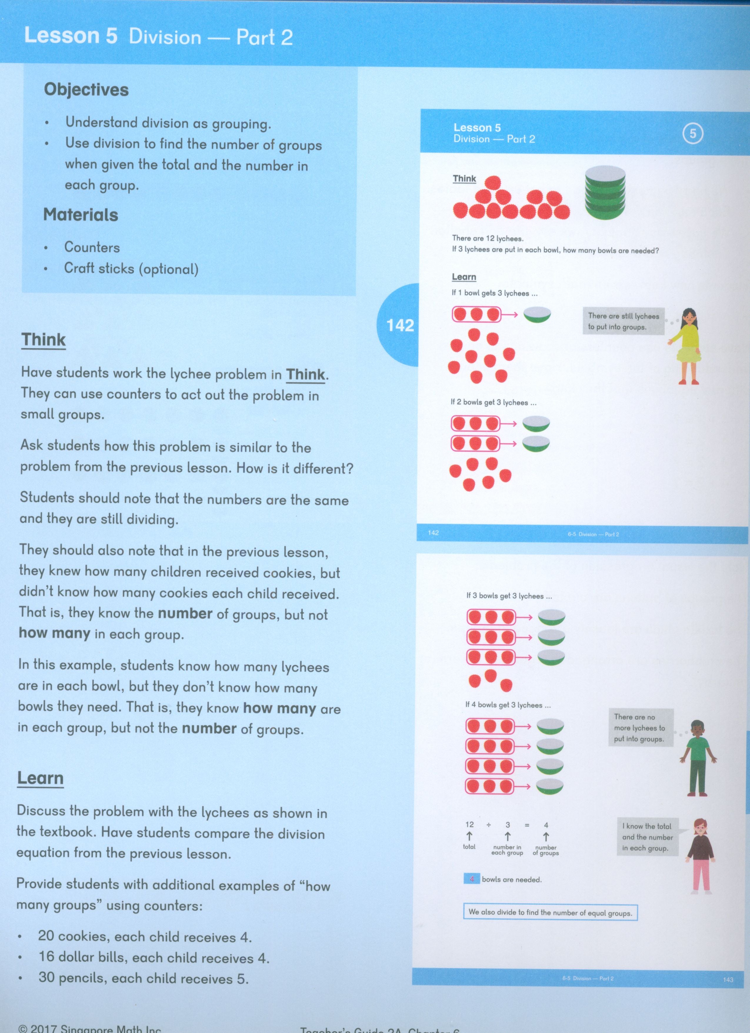 Dimensions Math Teacher's Guide 2A