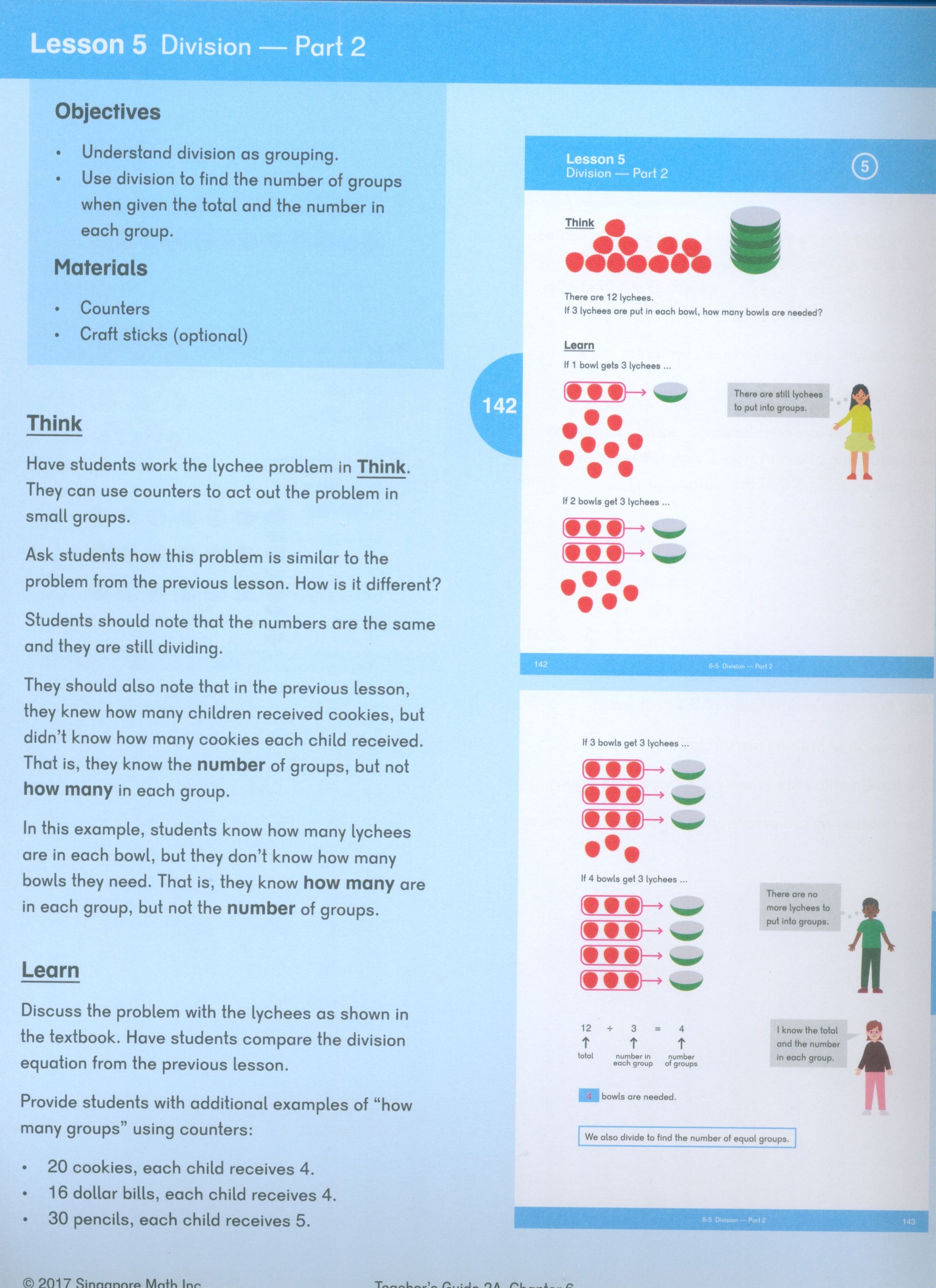 Dimensions Math Teacher's Guide 2A