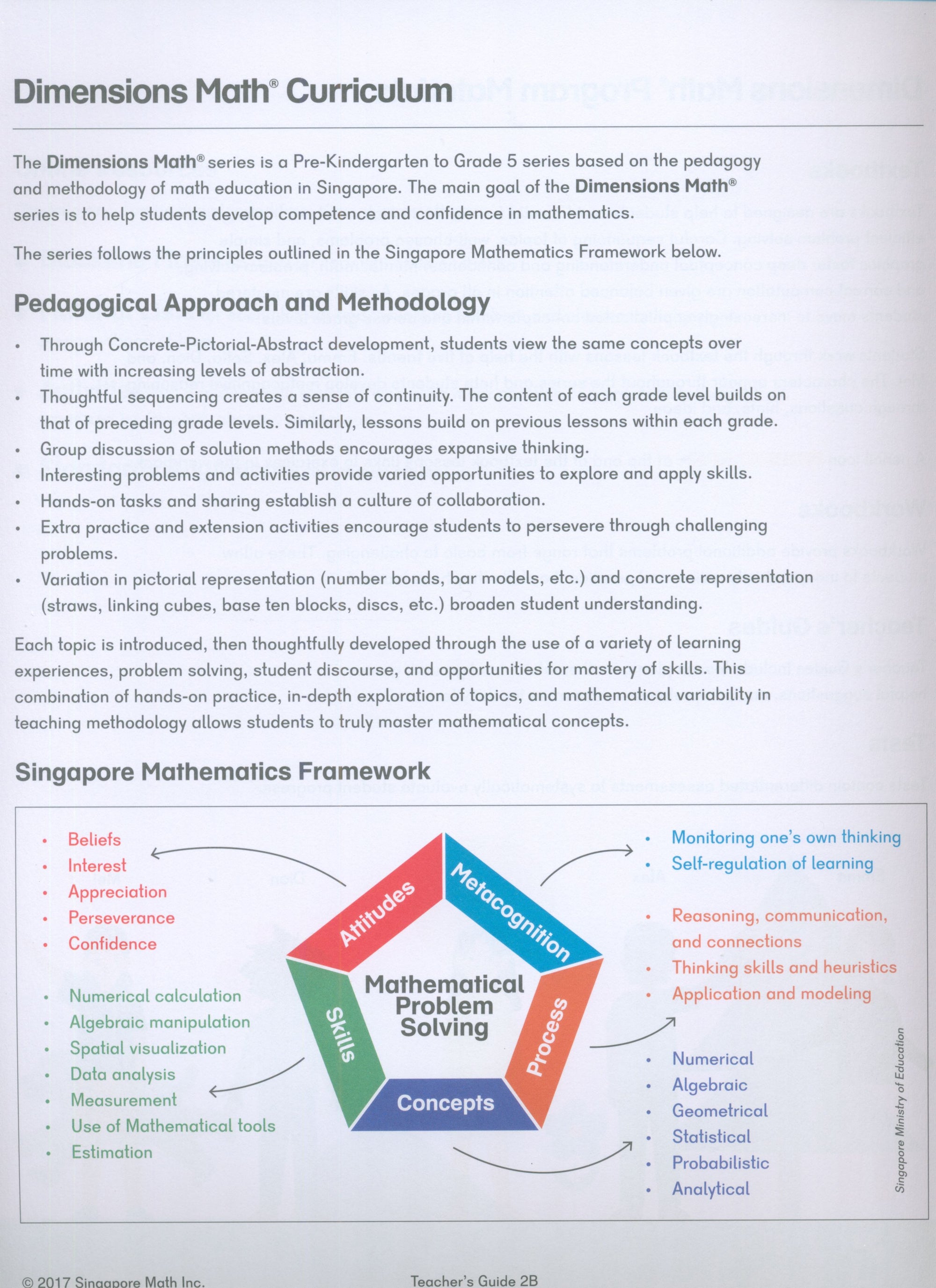 Dimensions Math Teacher's Guide 2B