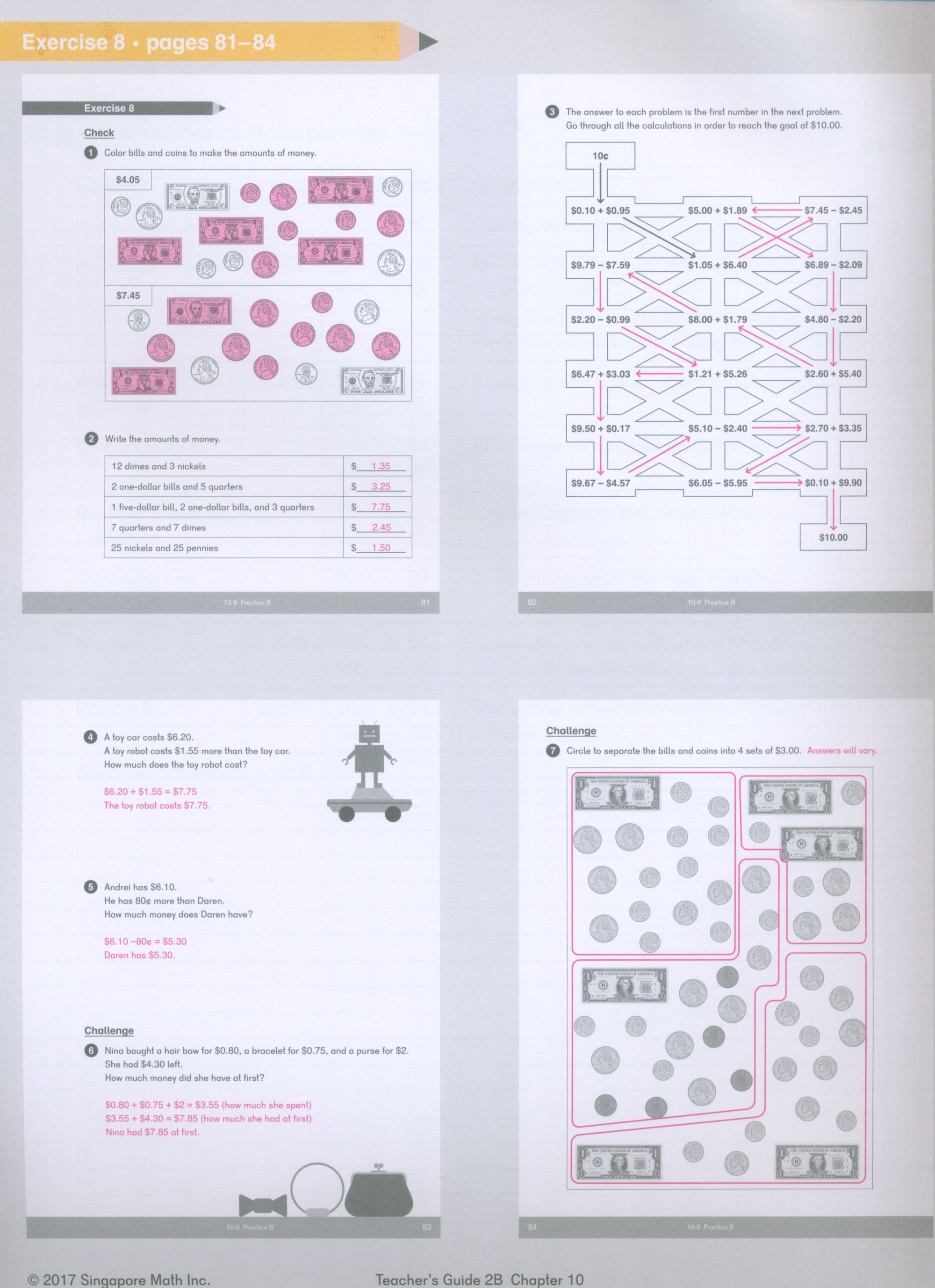Dimensions Math Teacher's Guide 2B