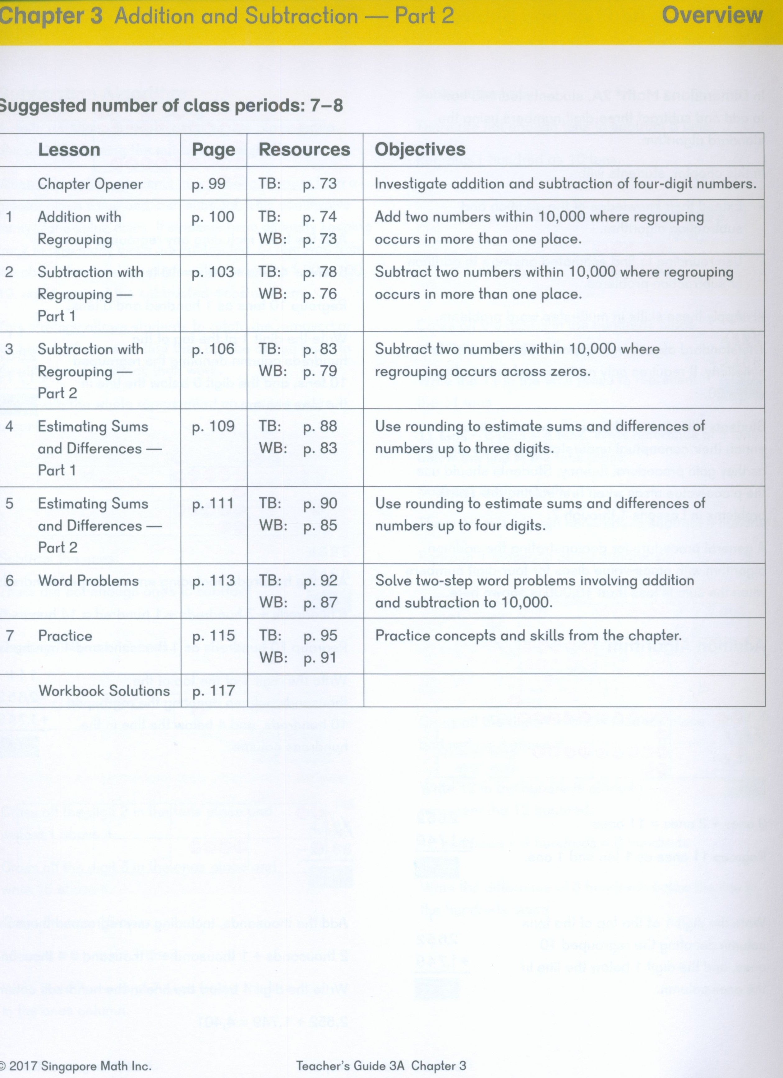 Dimensions Math Teacher's Guide 3A