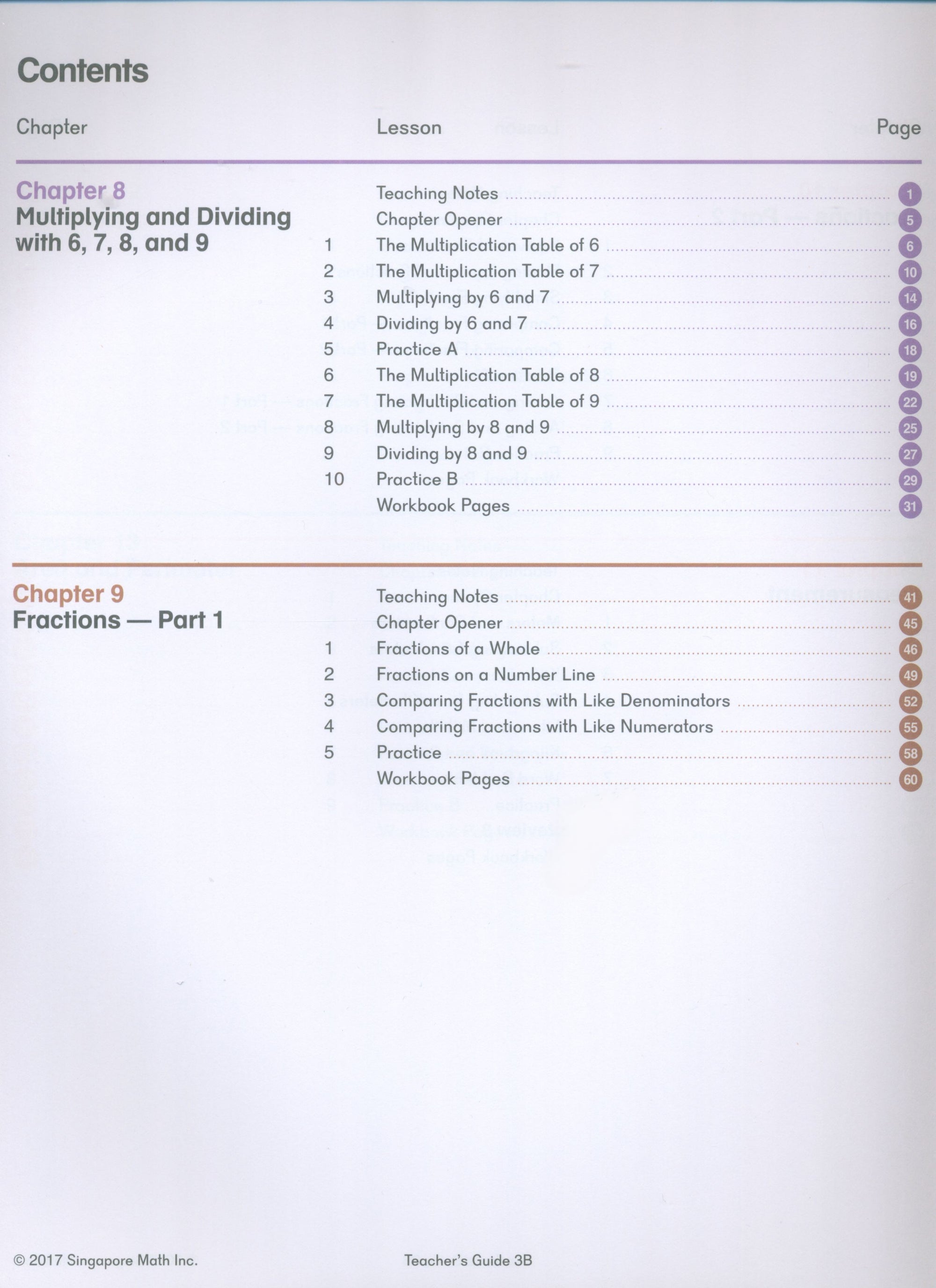 Dimensions Math Teacher's Guide 3B
