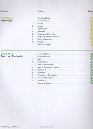 Dimensions Math Teacher's Guide 3B