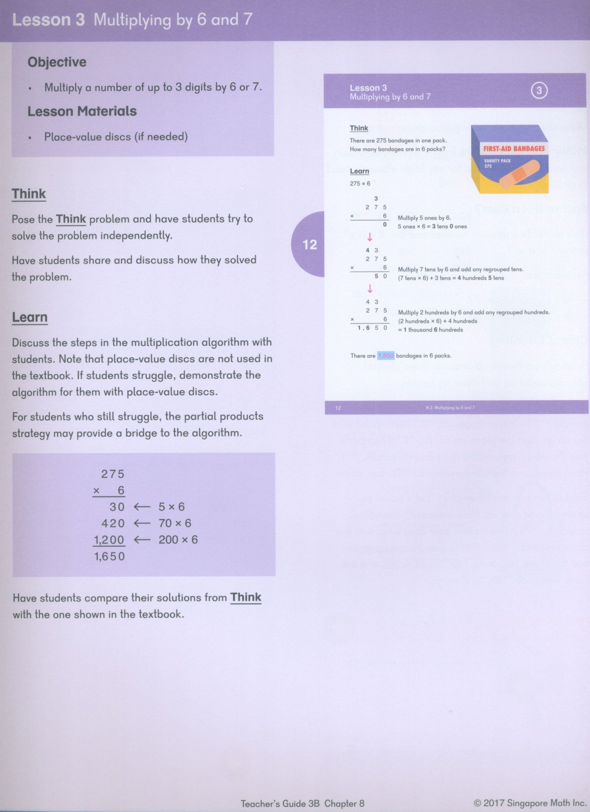 Dimensions Math Teacher's Guide 3B