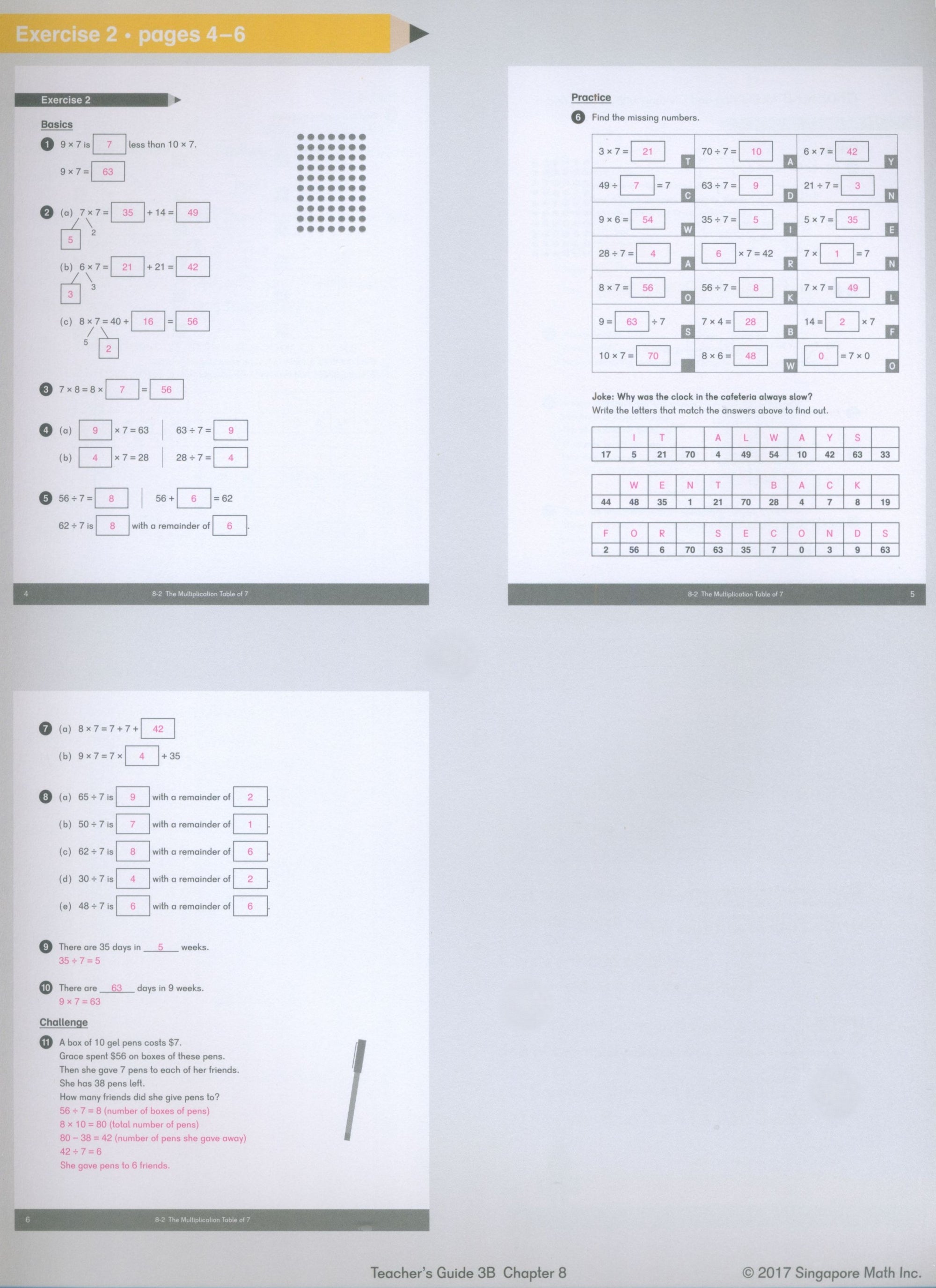 Dimensions Math Teacher's Guide 3B