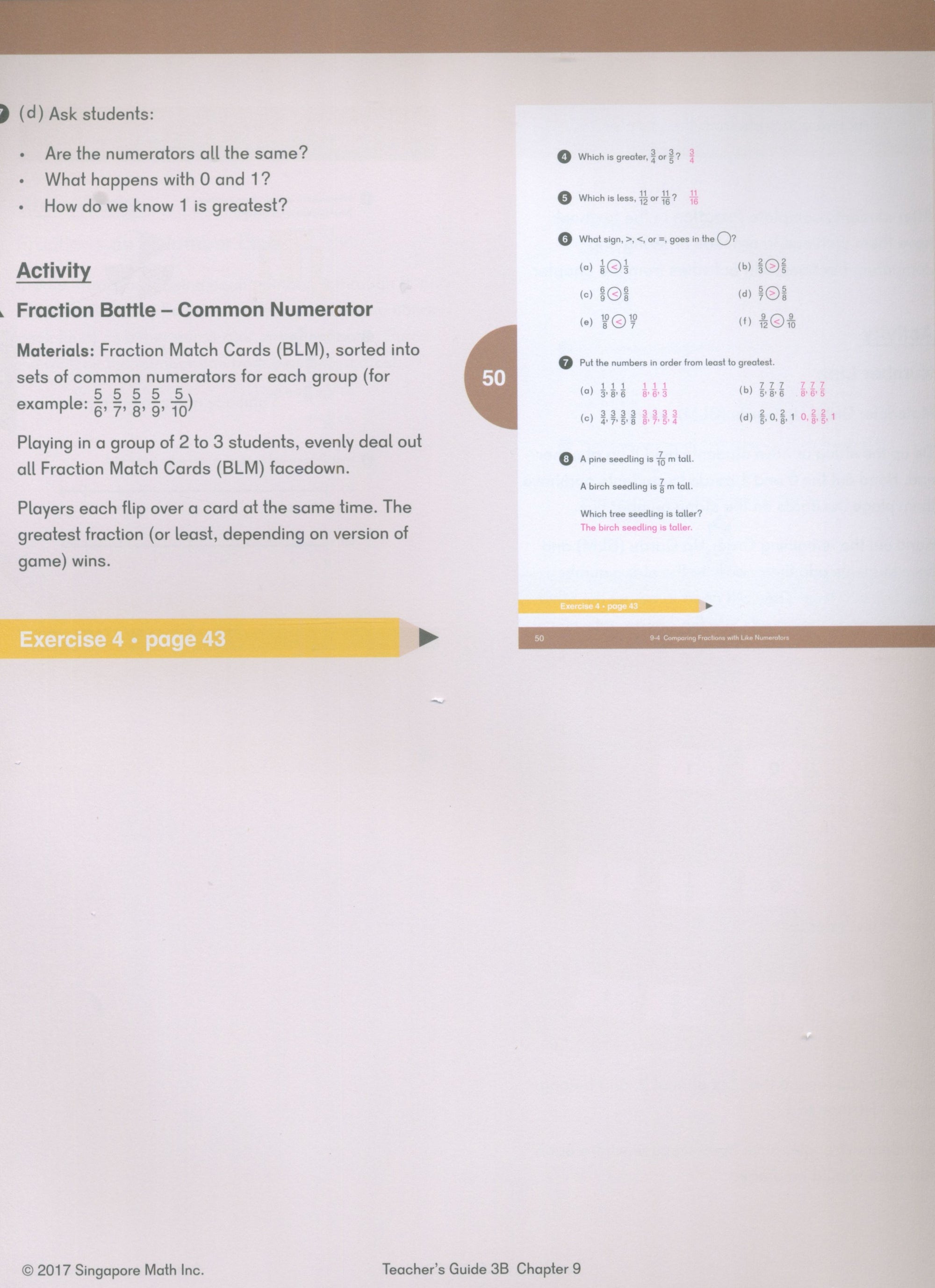 Dimensions Math Teacher's Guide 3B