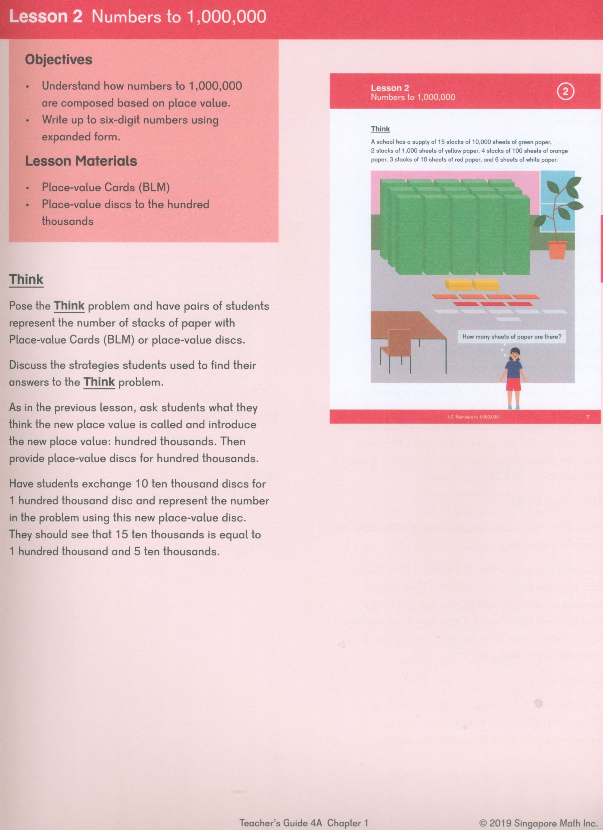 Dimensions Math Teacher's Guide 4A