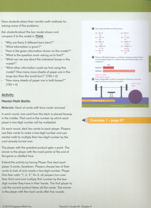 Dimensions Math Teacher's Guide 4A