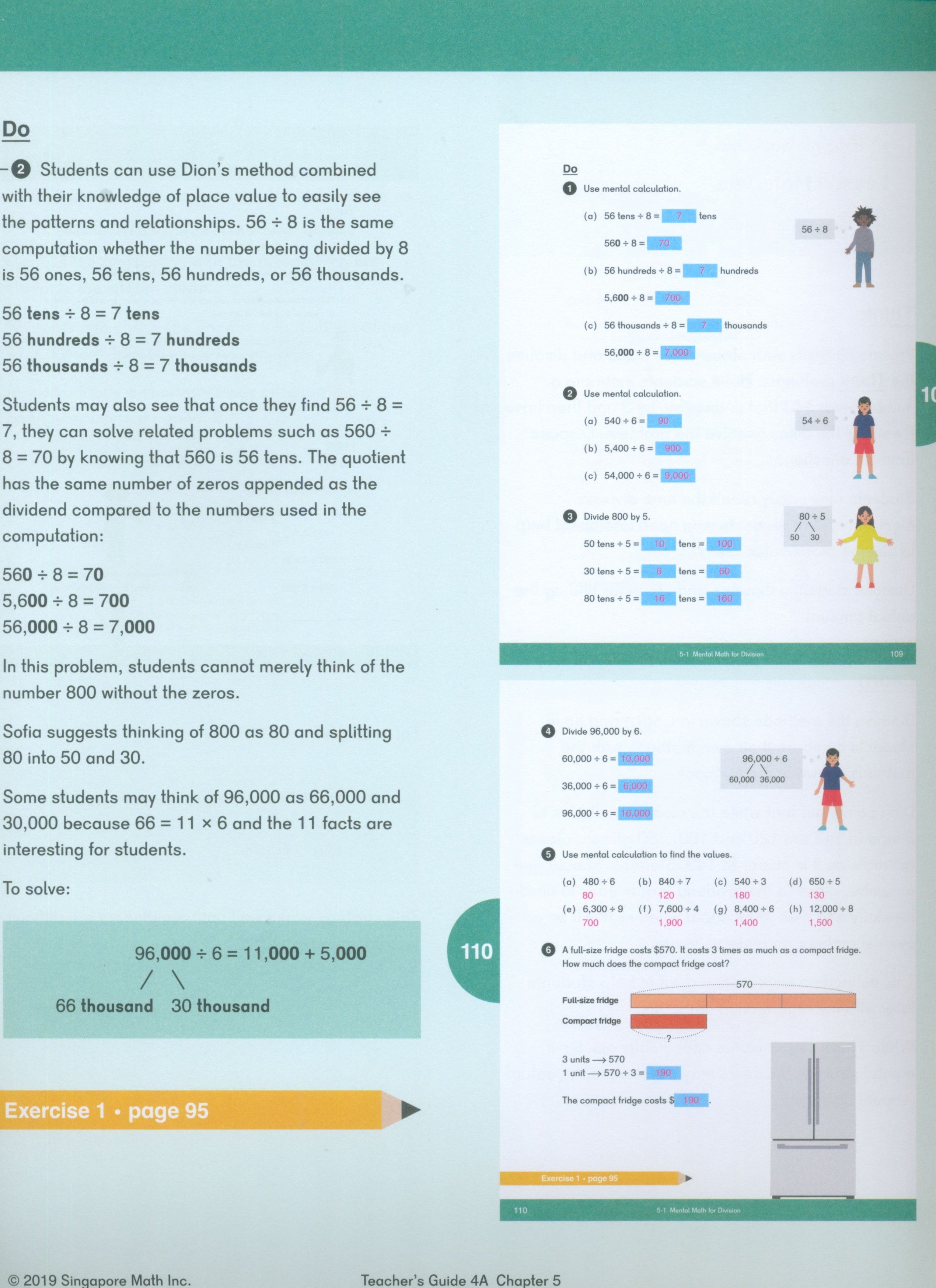 Dimensions Math Teacher's Guide 4A