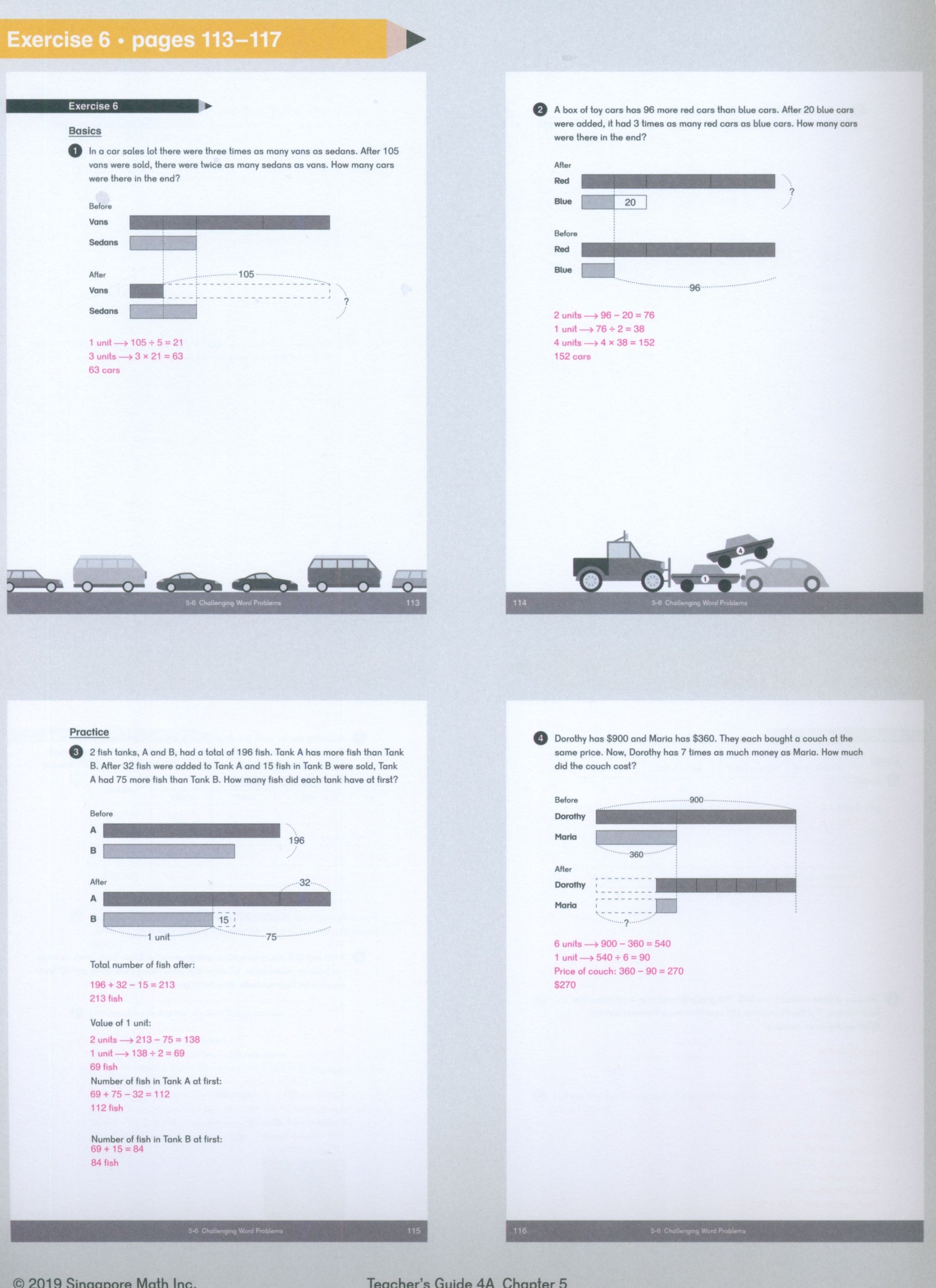 Dimensions Math Teacher's Guide 4A