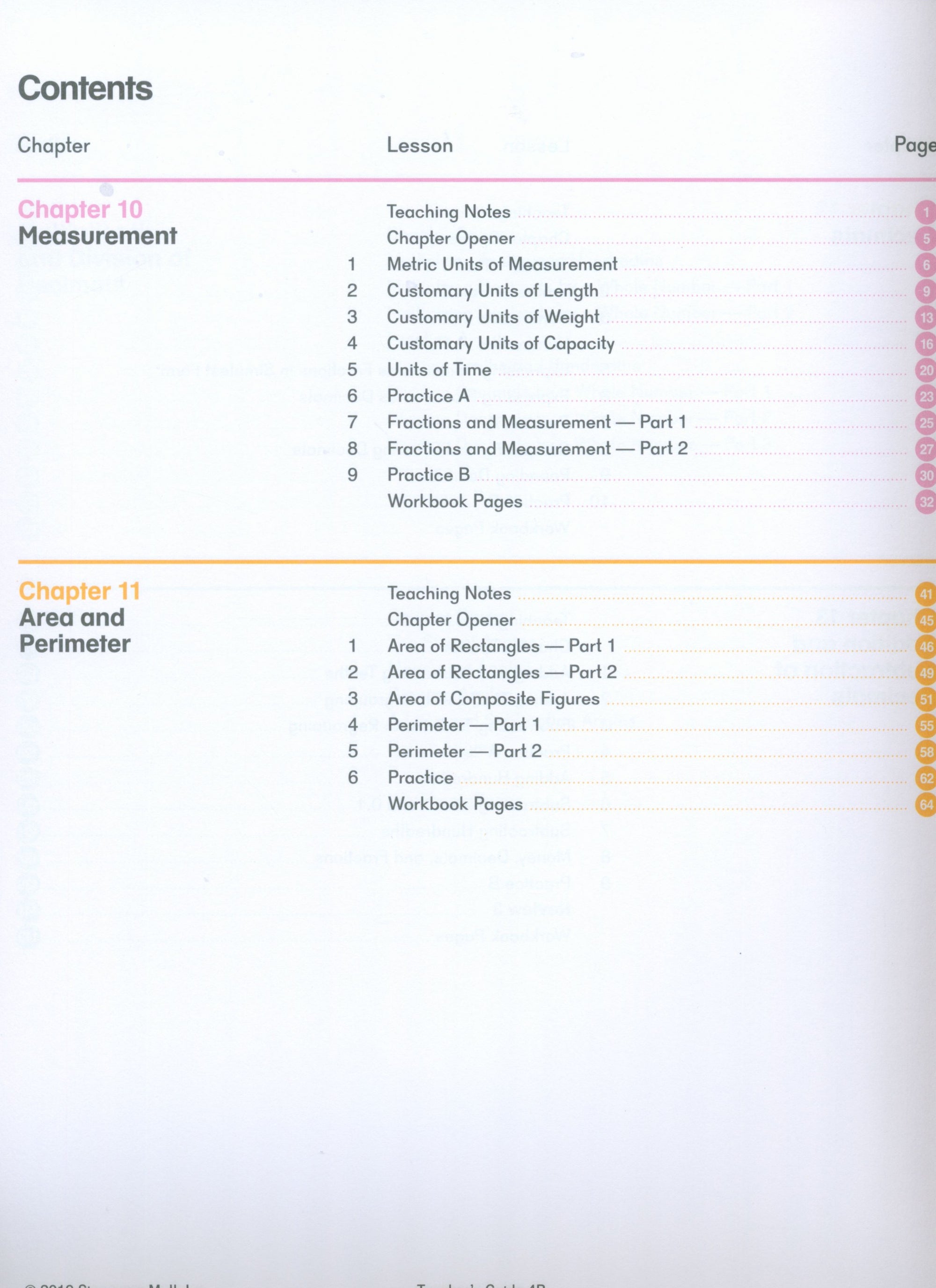 Dimensions Math Teacher's Guide 4B