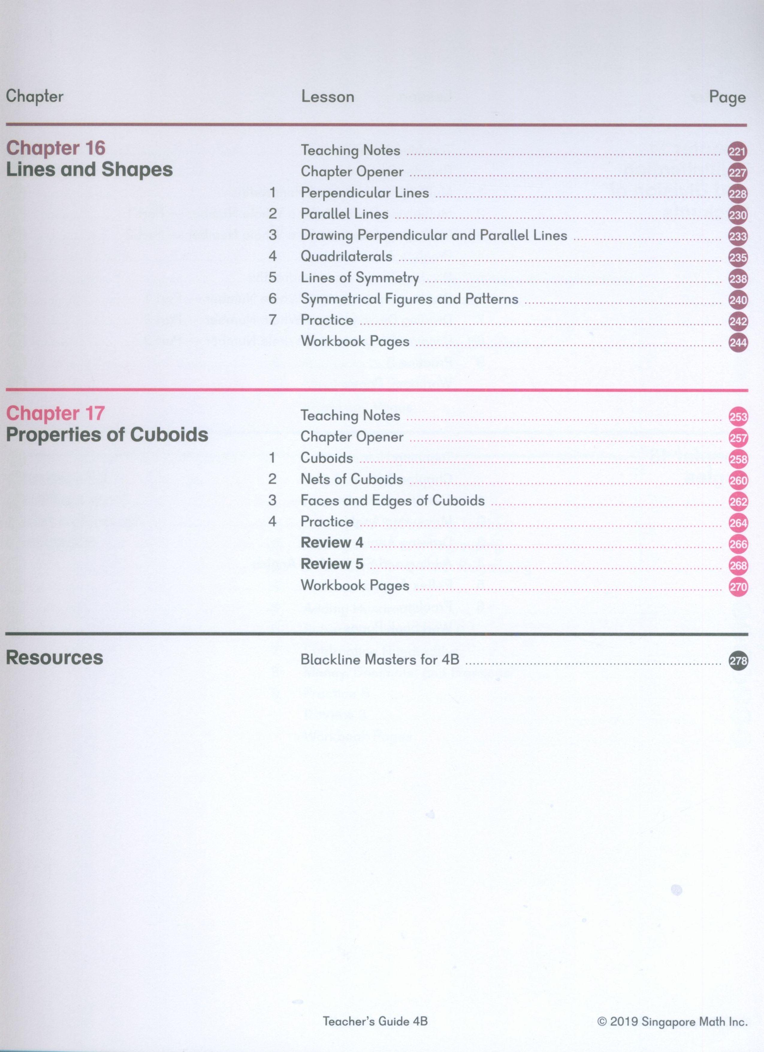 Dimensions Math Teacher's Guide 4B