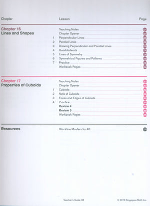 Dimensions Math Teacher's Guide 4B