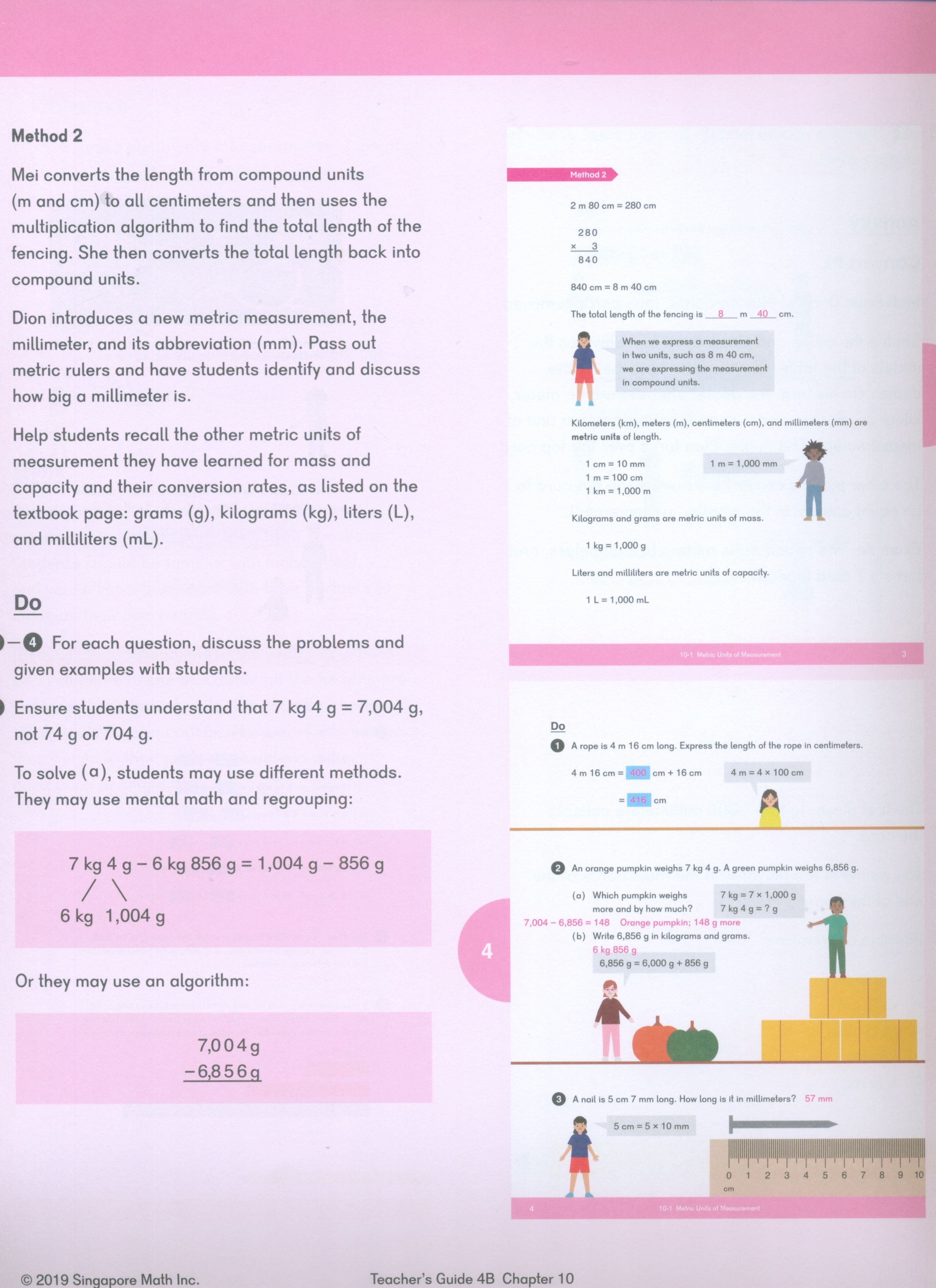 Dimensions Math Teacher's Guide 4B