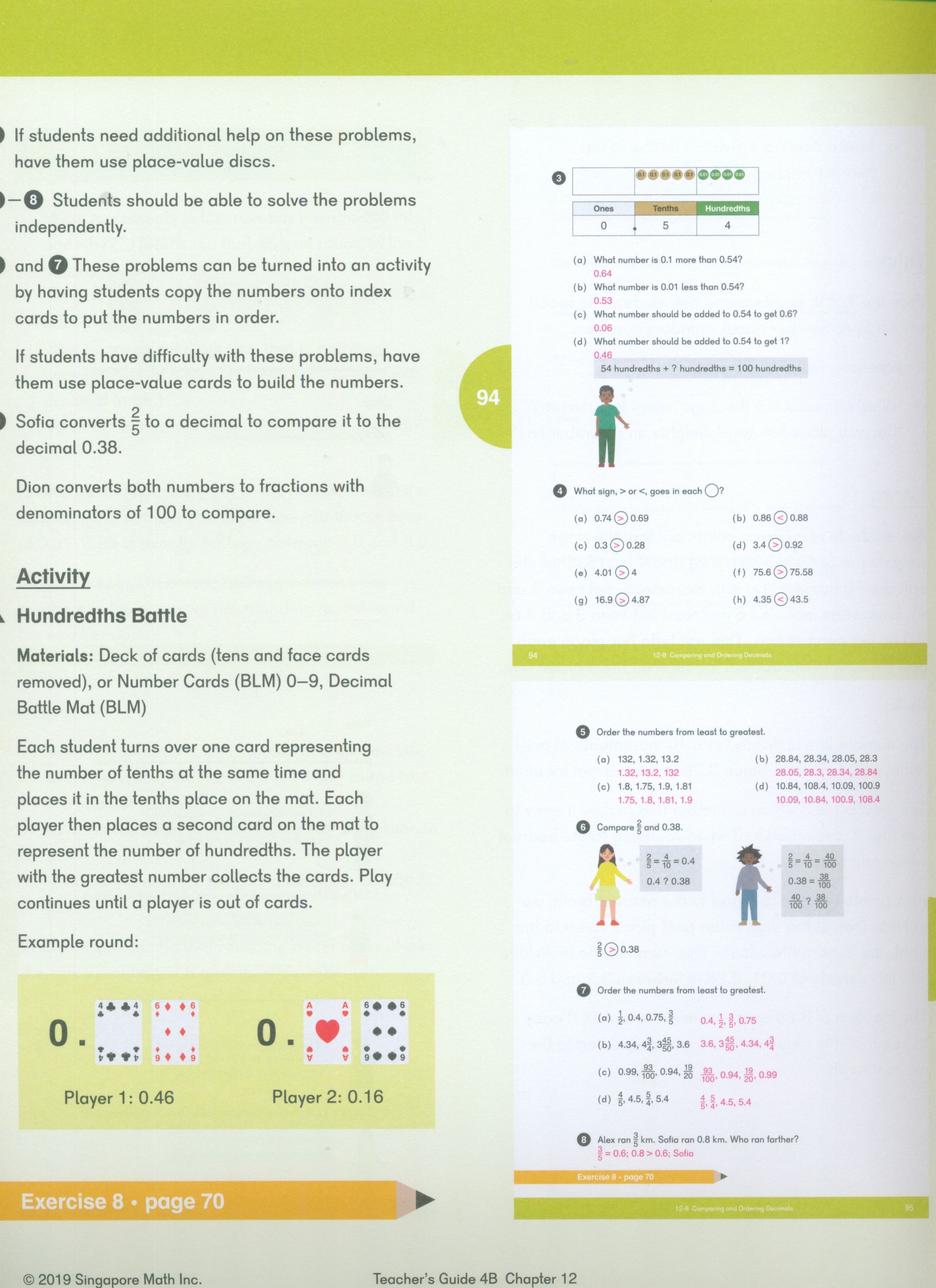 Dimensions Math Teacher's Guide 4B