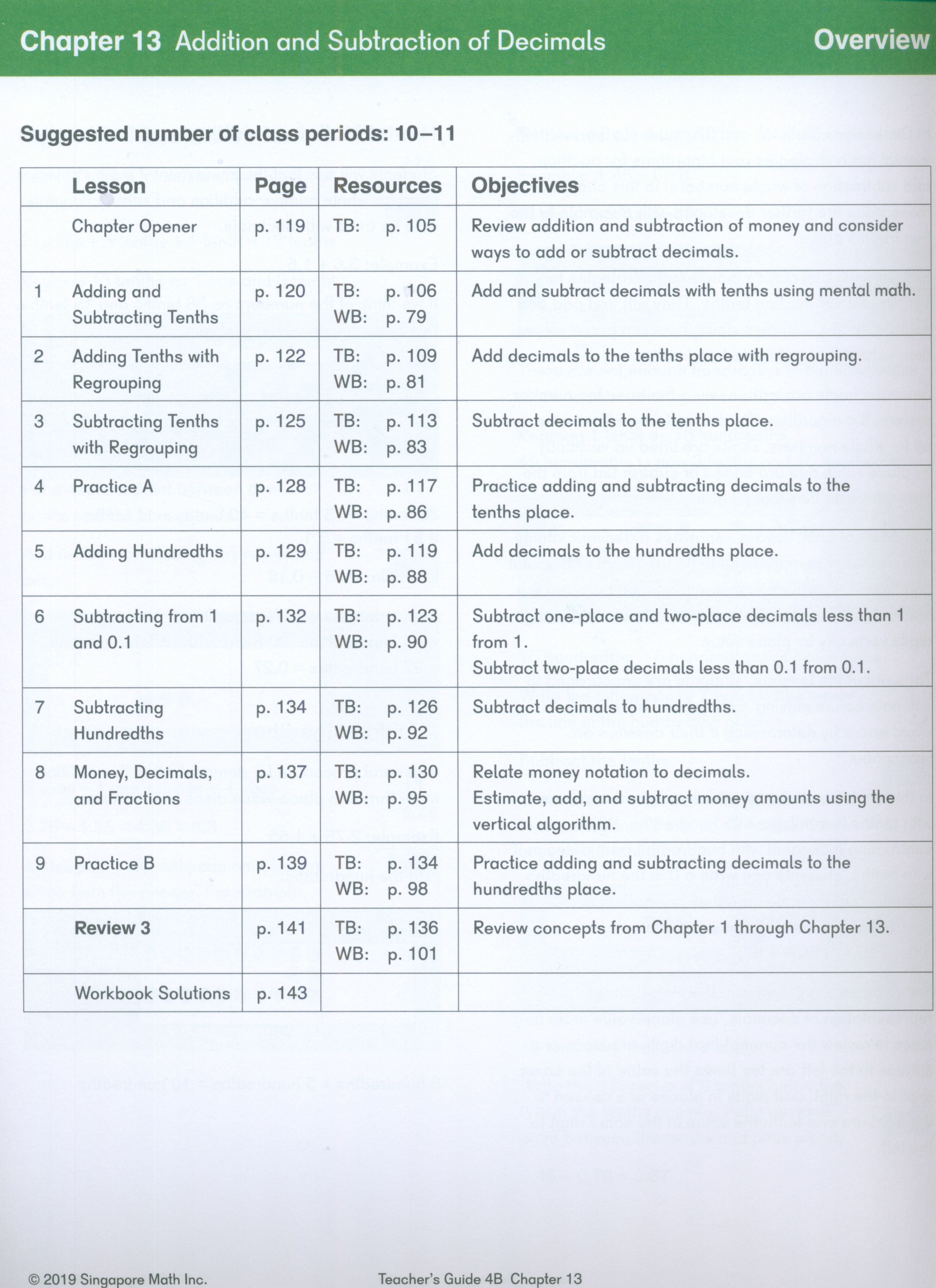 Dimensions Math Teacher's Guide 4B