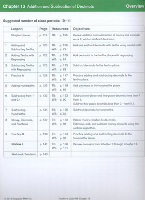 Dimensions Math Teacher's Guide 4B