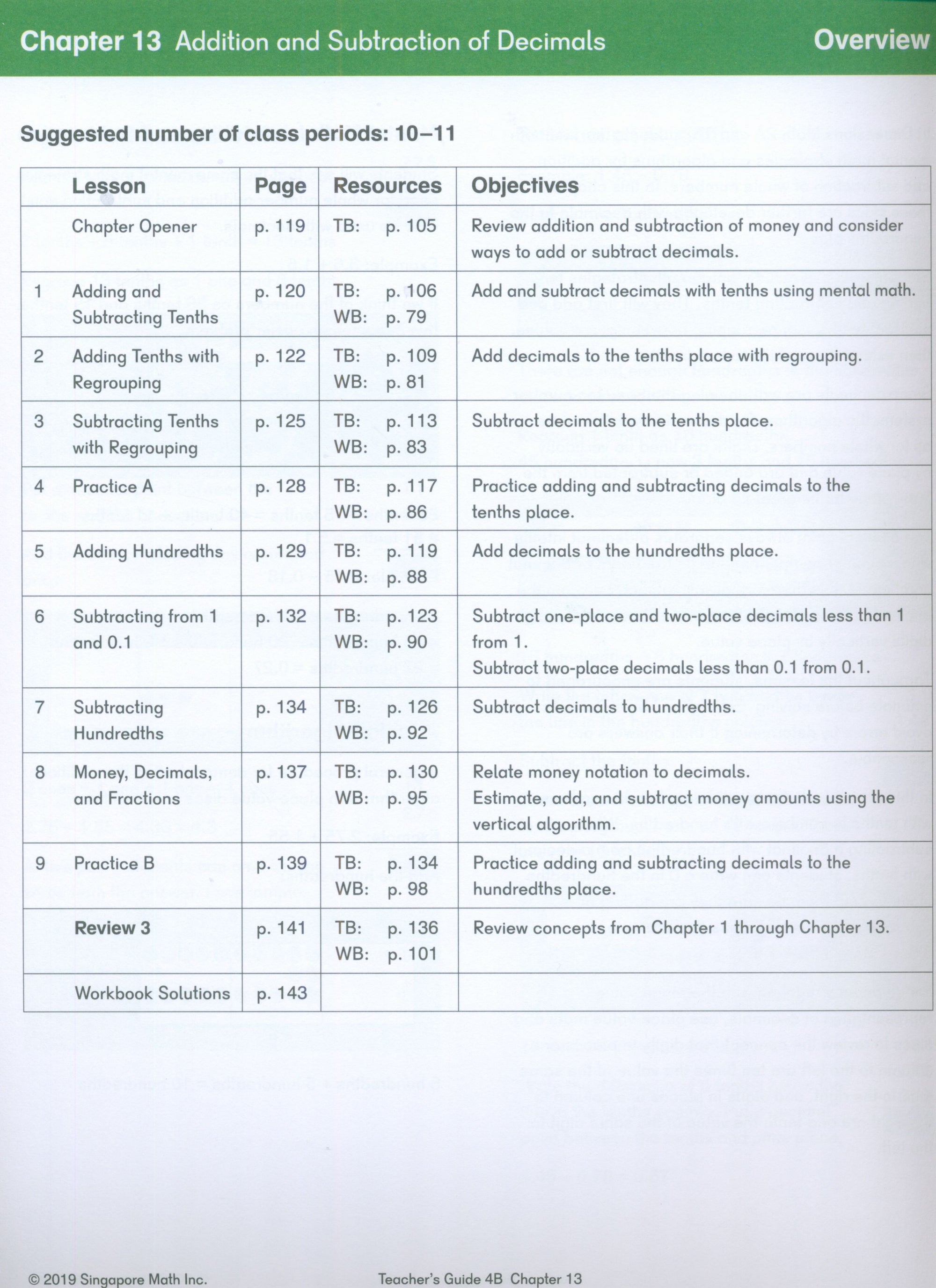 Dimensions Math Teacher's Guide 4B
