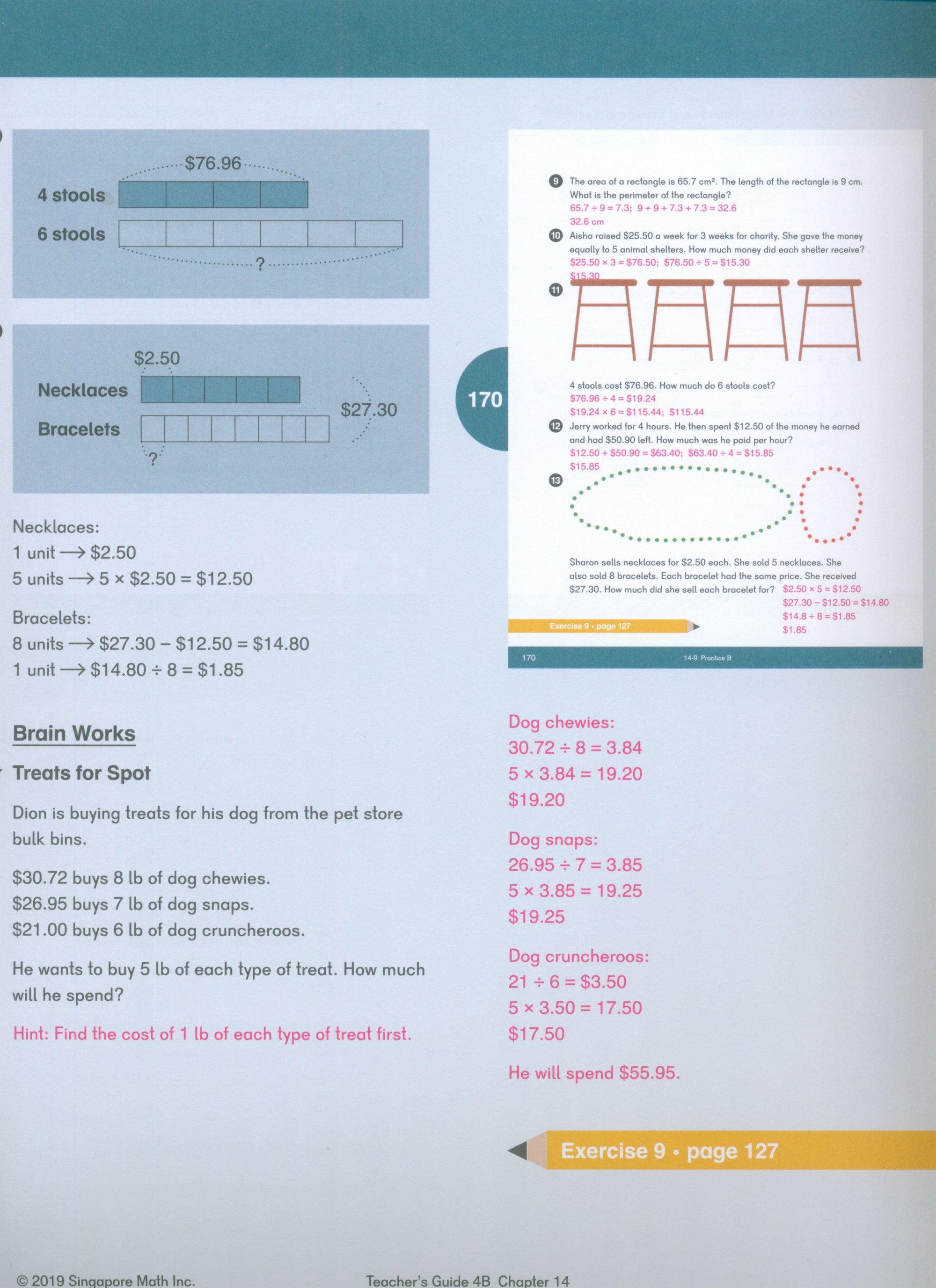 Dimensions Math Teacher's Guide 4B