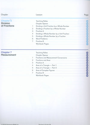 Dimensions Math Teacher's Guide 5A