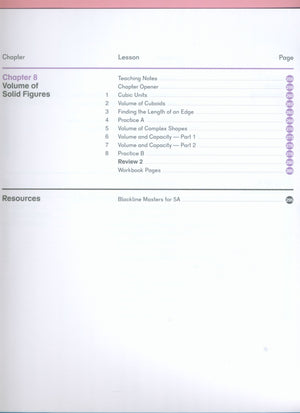 Dimensions Math Teacher's Guide 5A