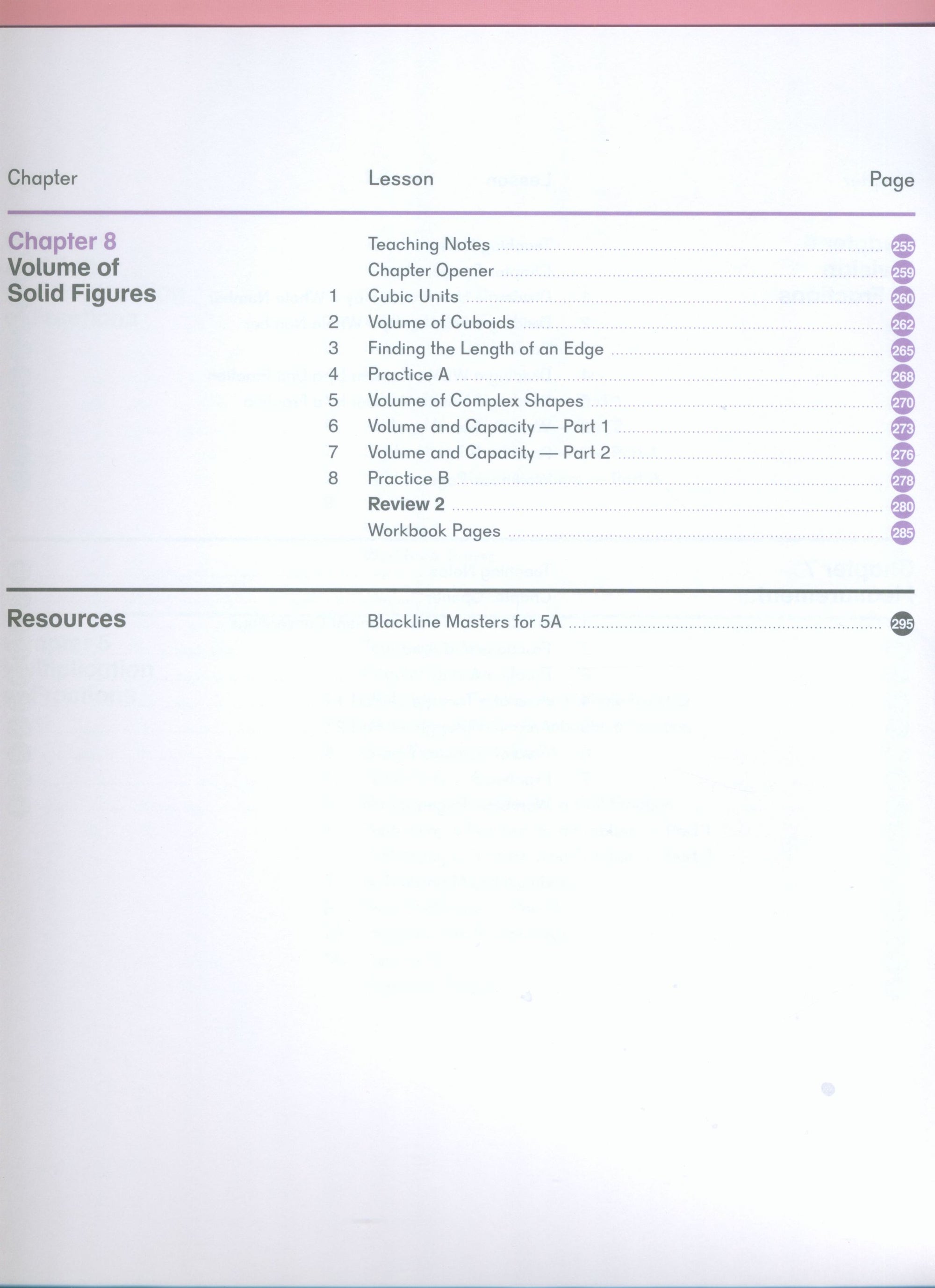 Dimensions Math Teacher's Guide 5A
