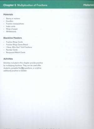 Dimensions Math Teacher's Guide 5A