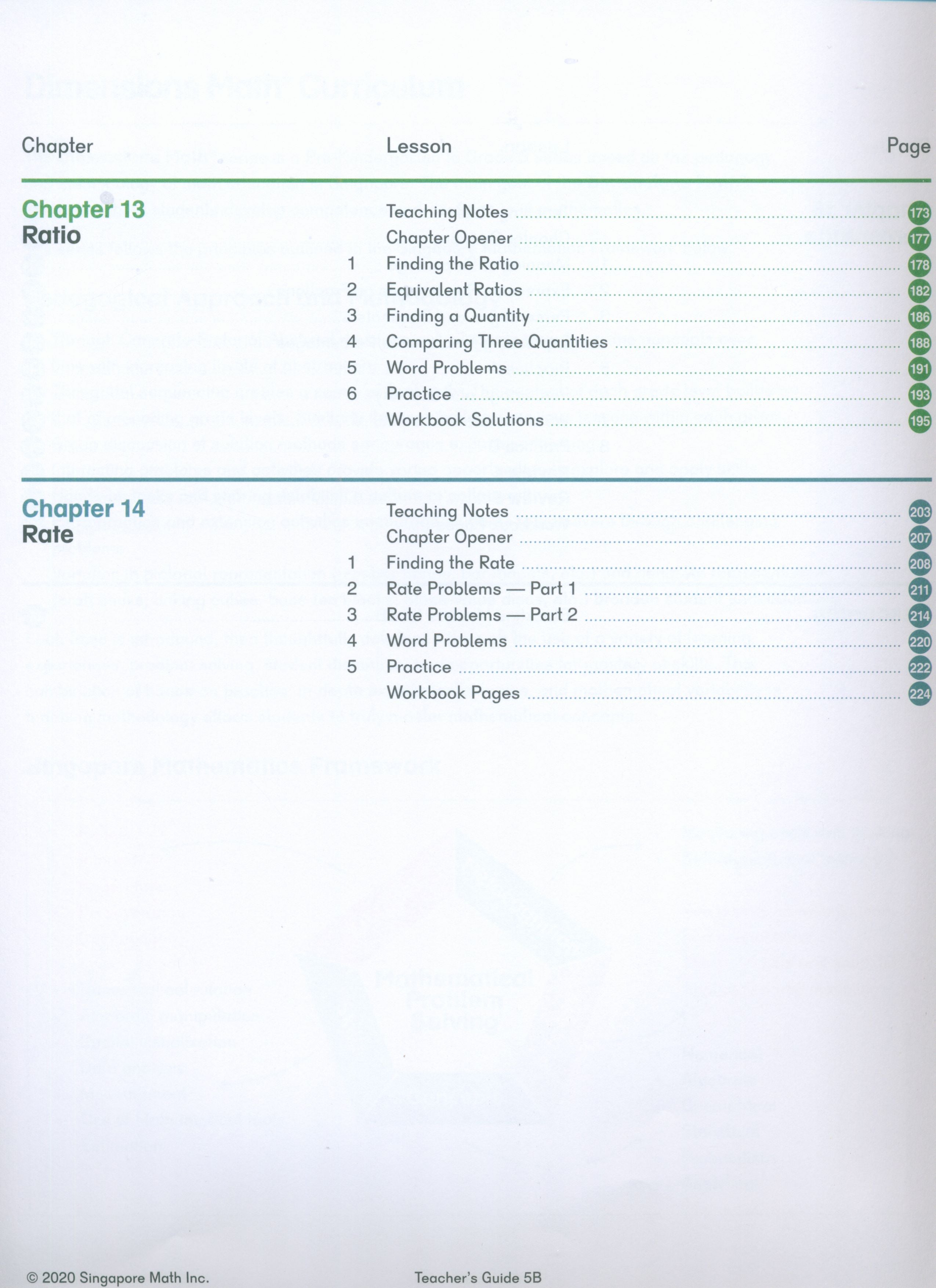 Dimensions Math Teacher's Guide 5B