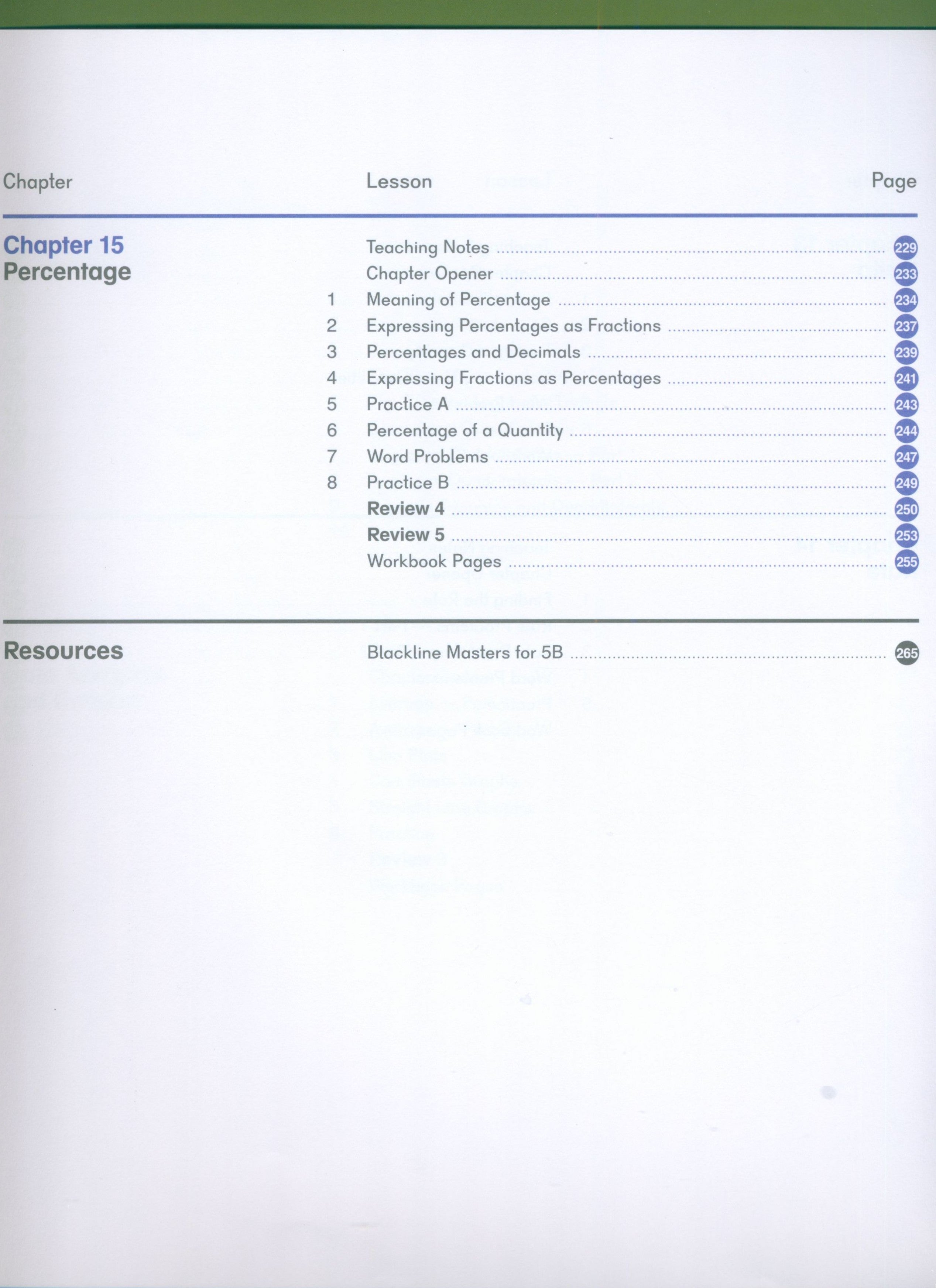 Dimensions Math Teacher's Guide 5B