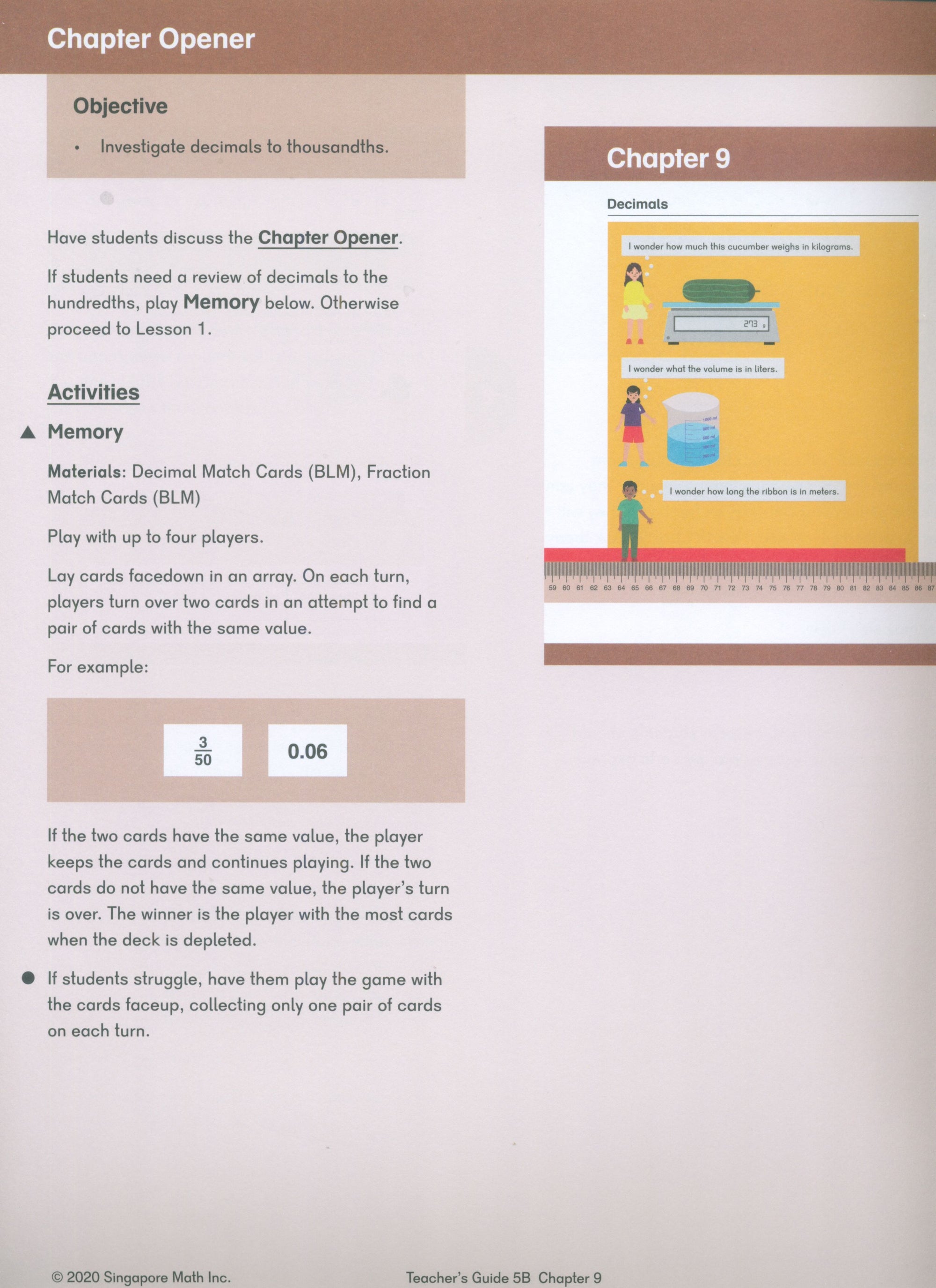Dimensions Math Teacher's Guide 5B