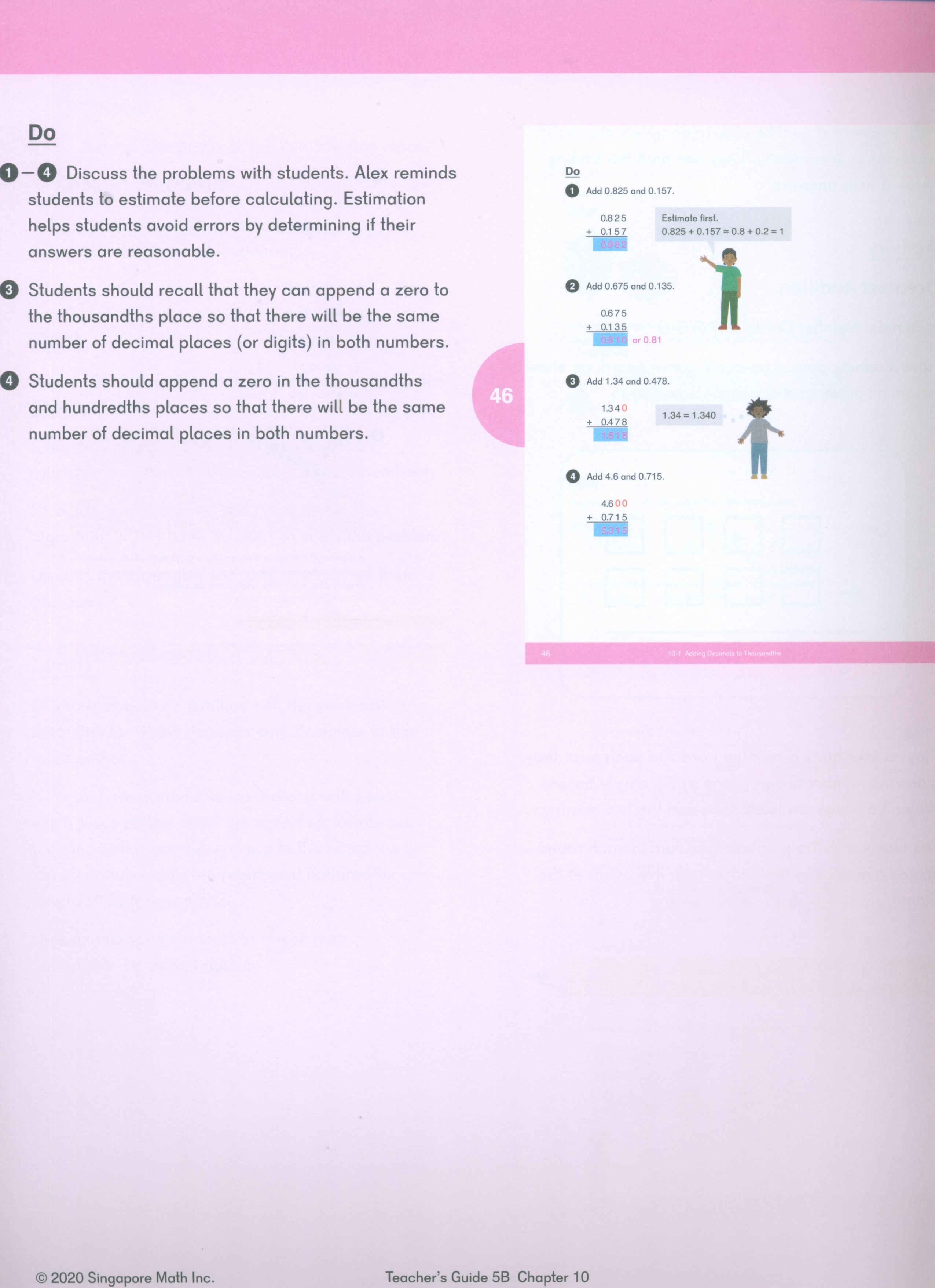 Dimensions Math Teacher's Guide 5B