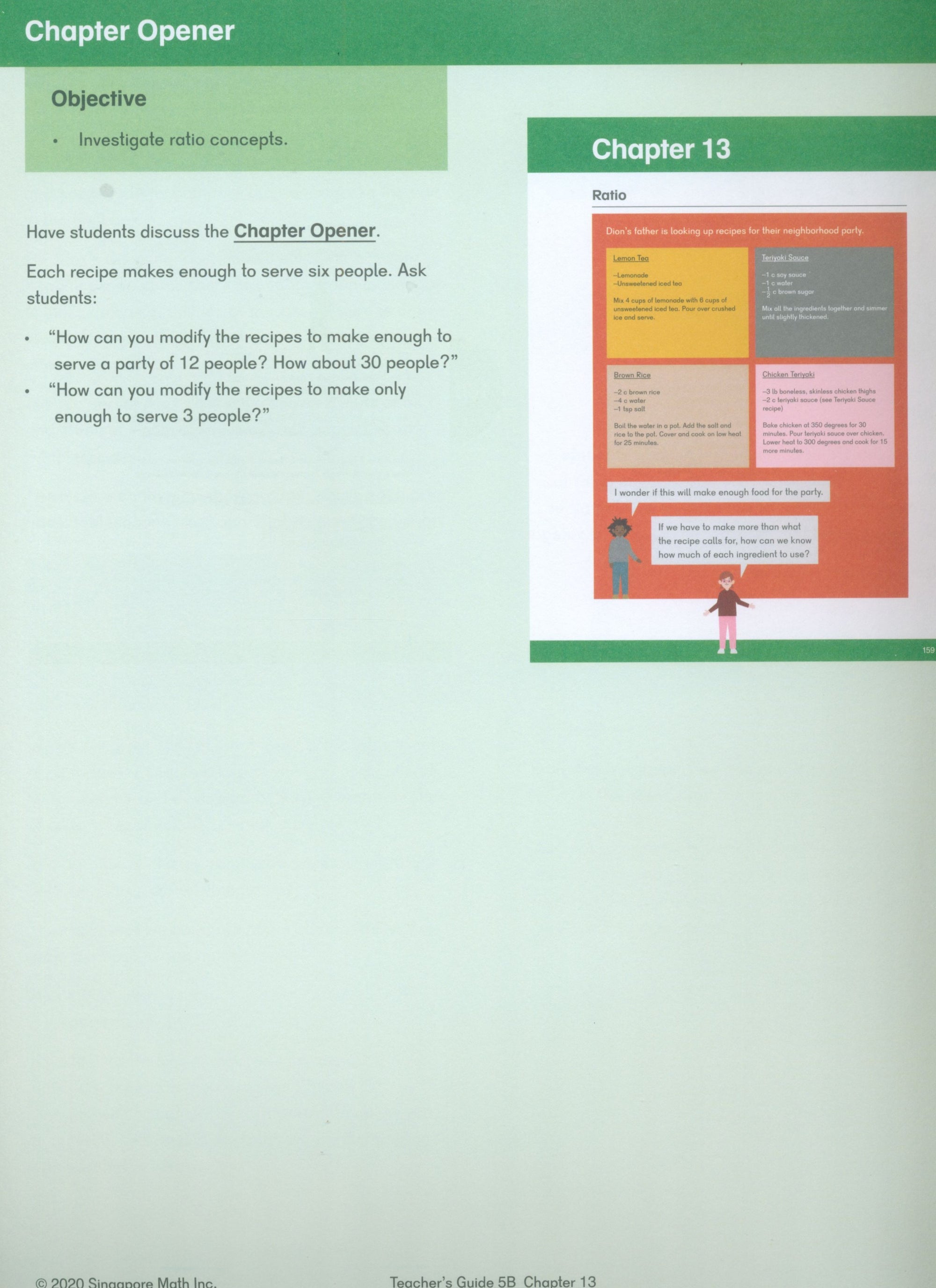 Dimensions Math Teacher's Guide 5B