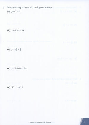 Dimensions Math Workbook 6B