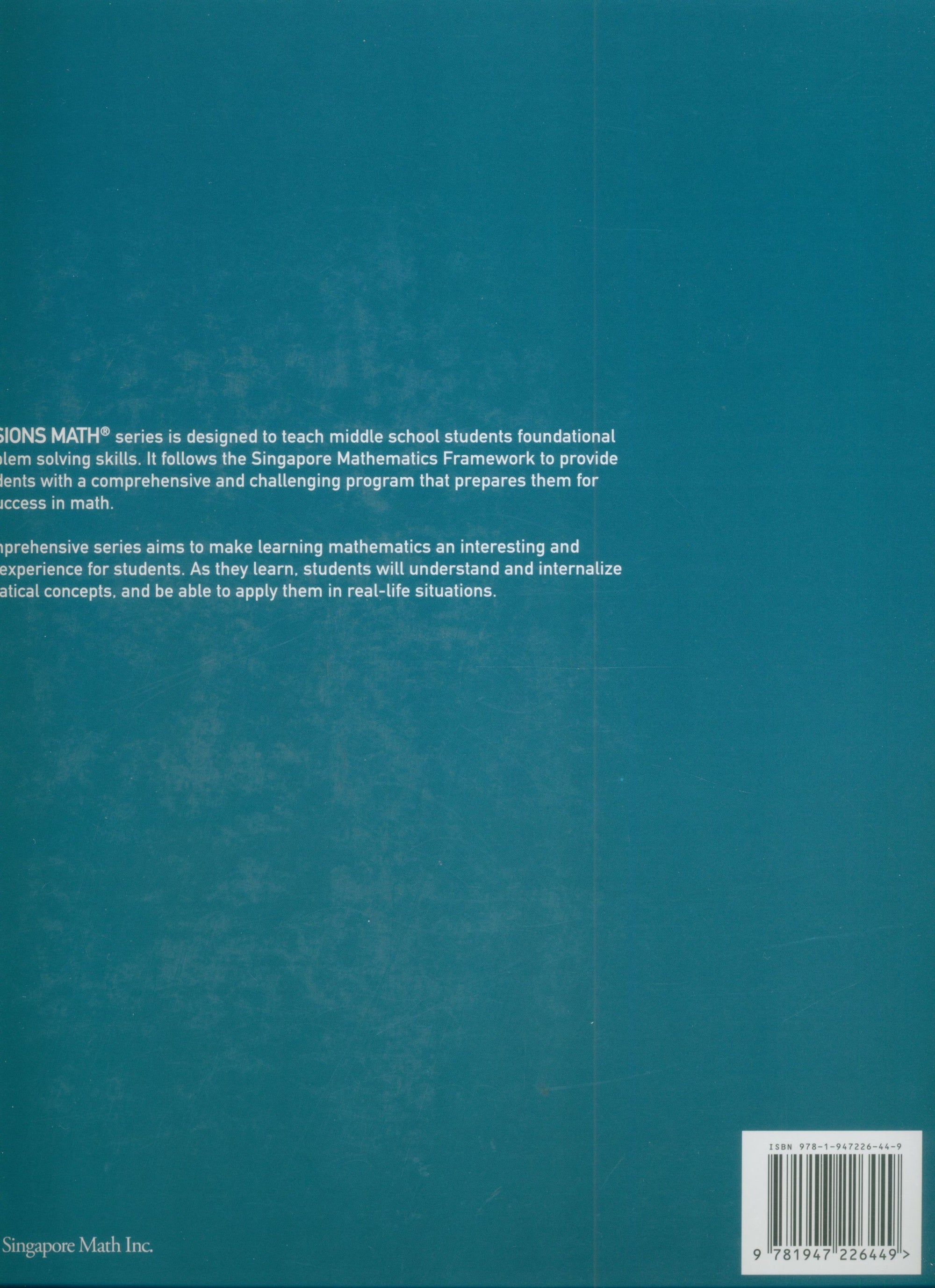 Dimensions Math Teacher's Guide 6A