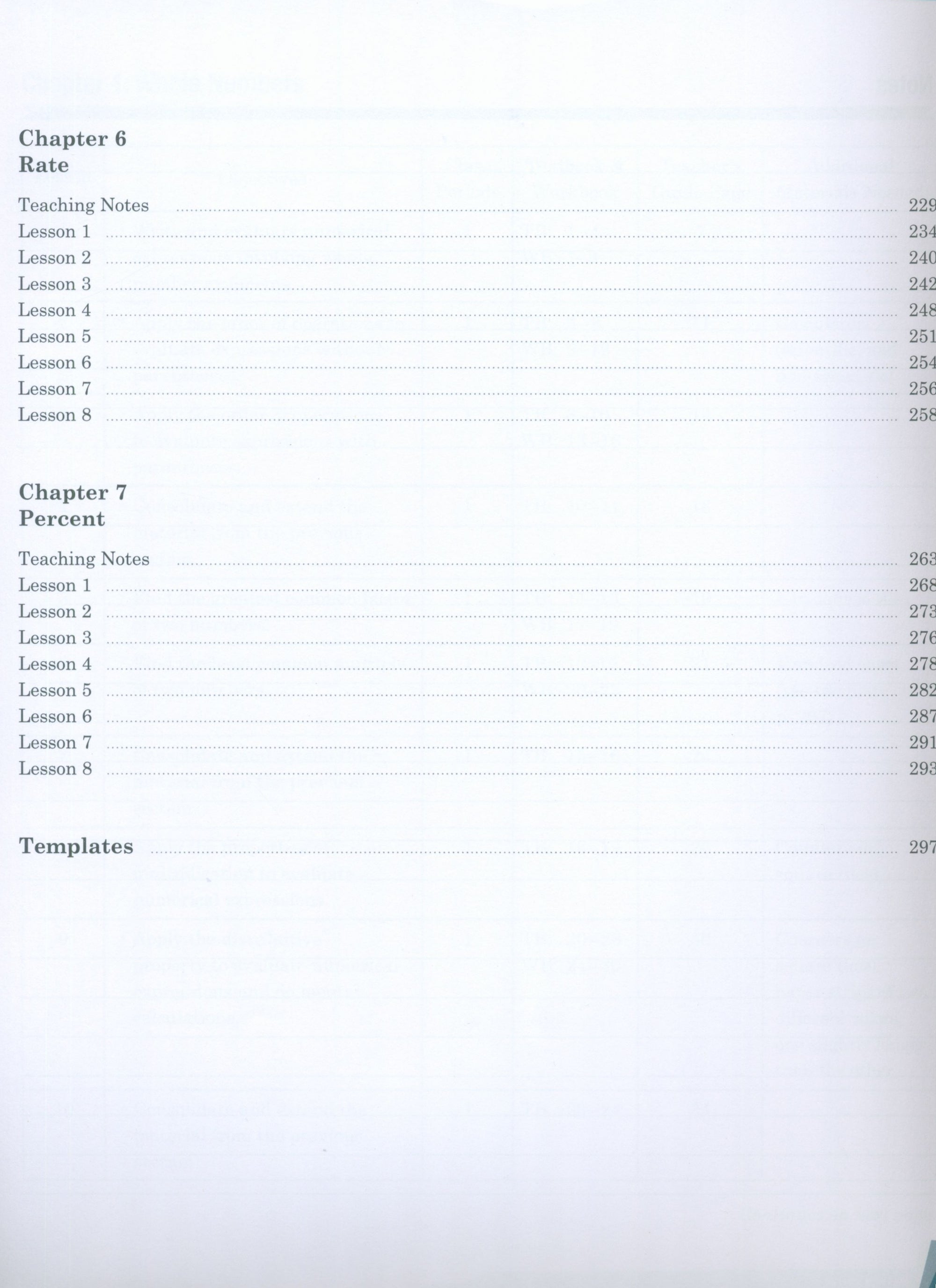 Dimensions Math Teacher's Guide 6A