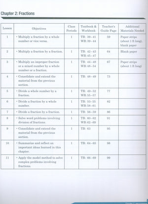 Dimensions Math Teacher's Guide 6A