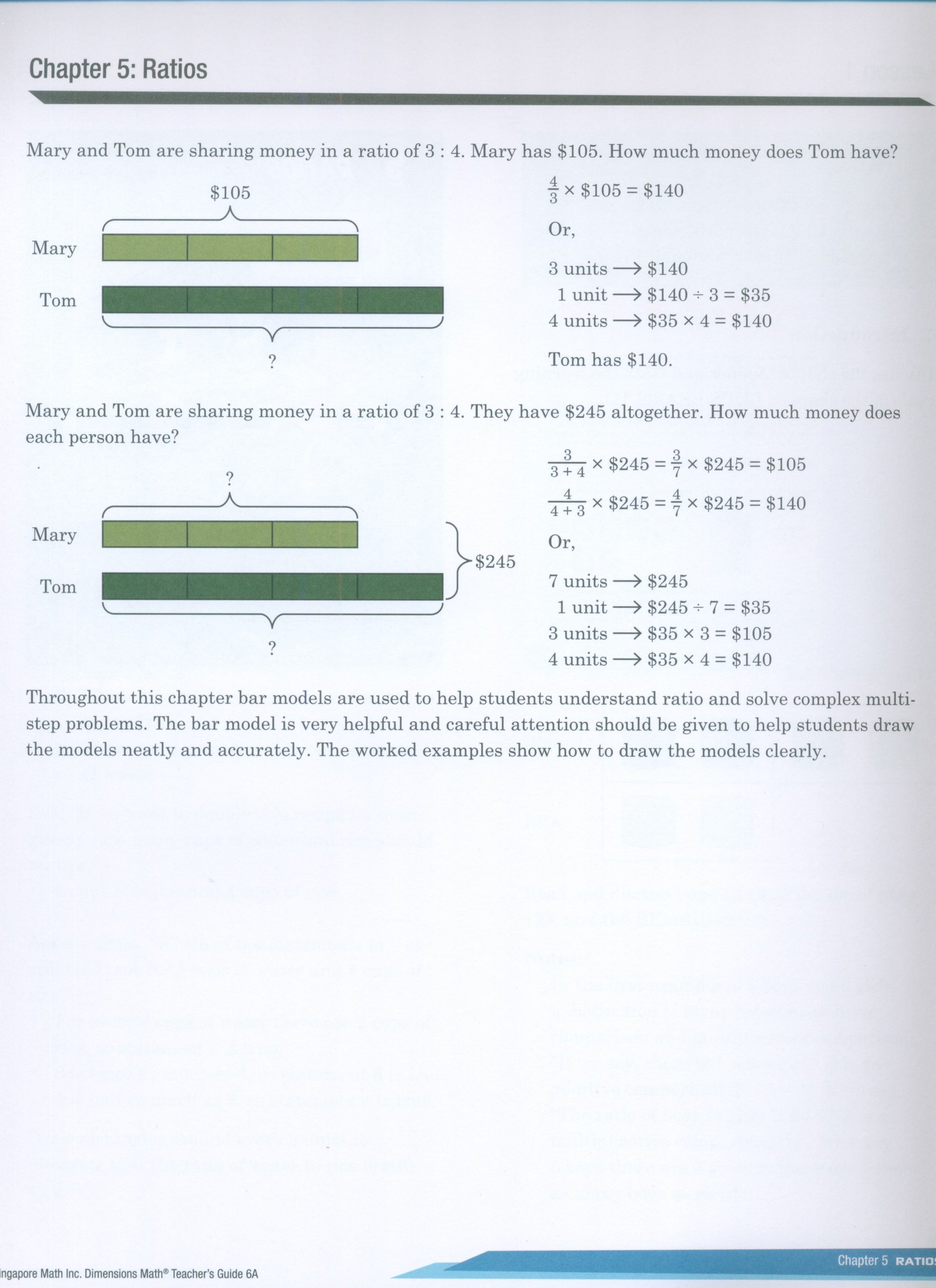 Dimensions Math Teacher's Guide 6A