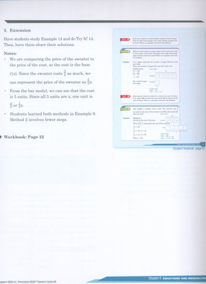 Dimensions Math Teacher's Guide 6B