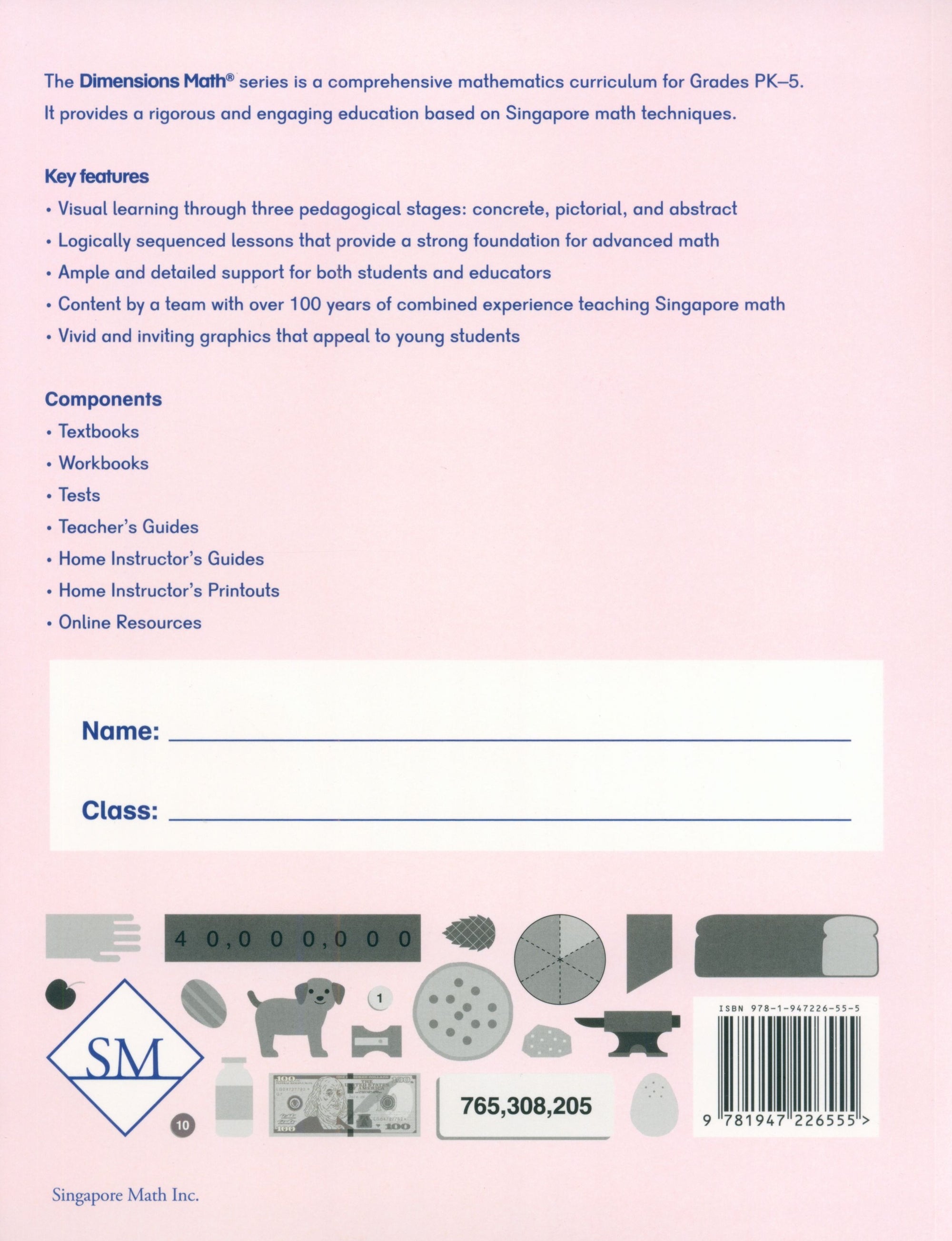 Dimensions Math Tests 5A