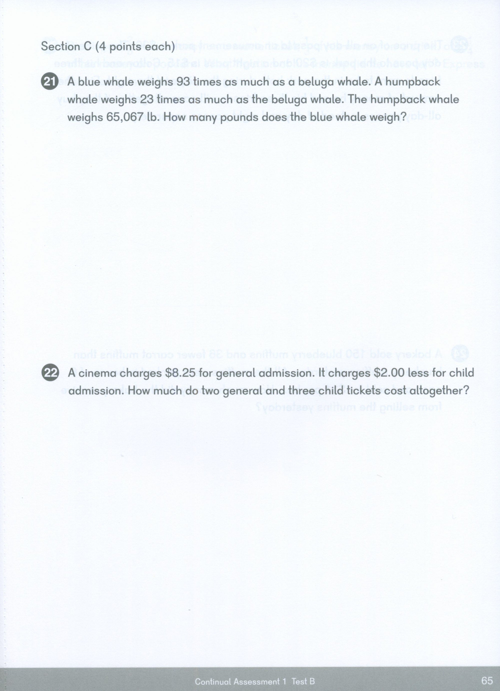 Dimensions Math Tests 5A