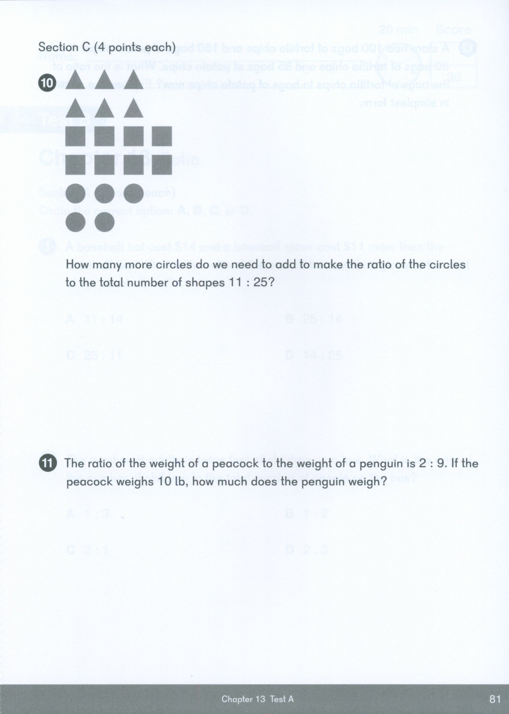 Dimensions Math Tests 5B