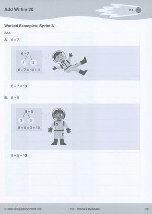 Singapore Math® Sprints 1