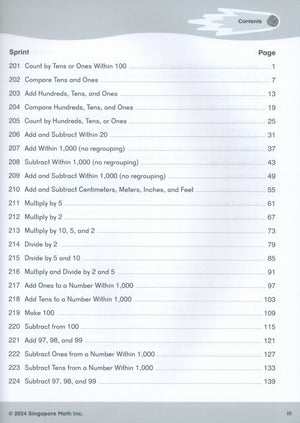 Singapore Math® Sprints 2