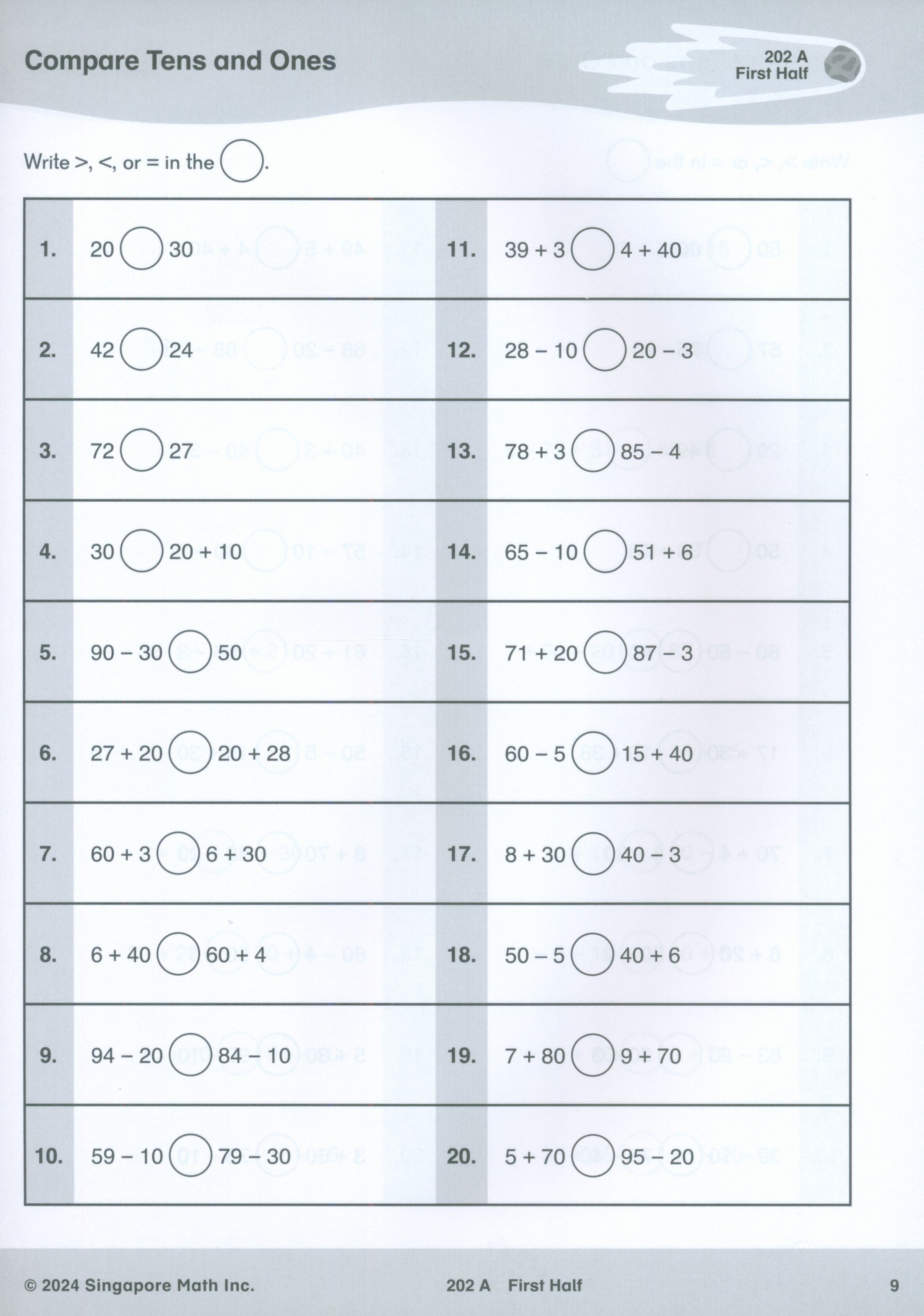Singapore Math® Sprints 2