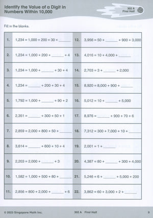 Singapore Math® Sprints 3