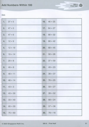 Singapore Math® Sprints 3