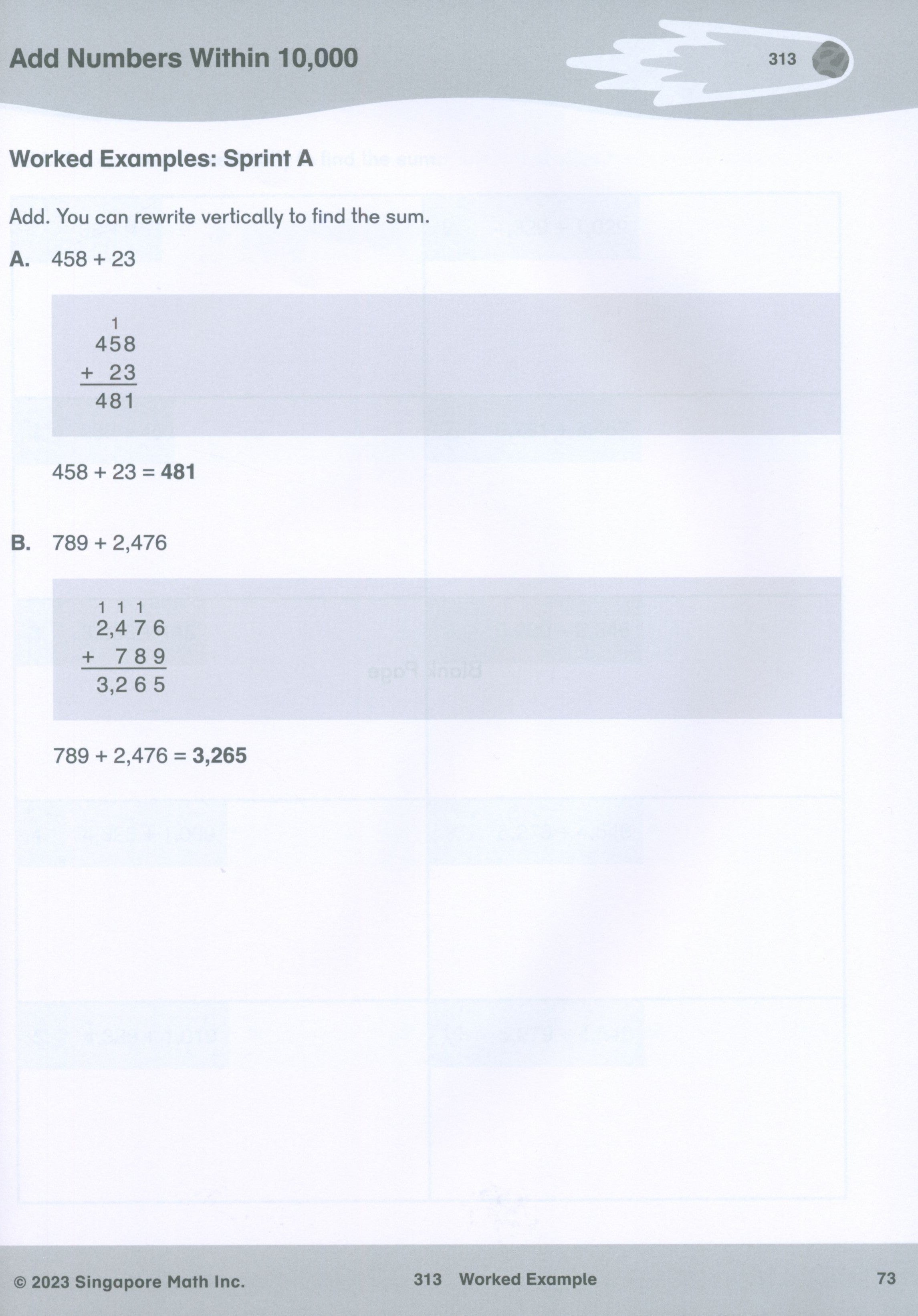 Singapore Math® Sprints 3