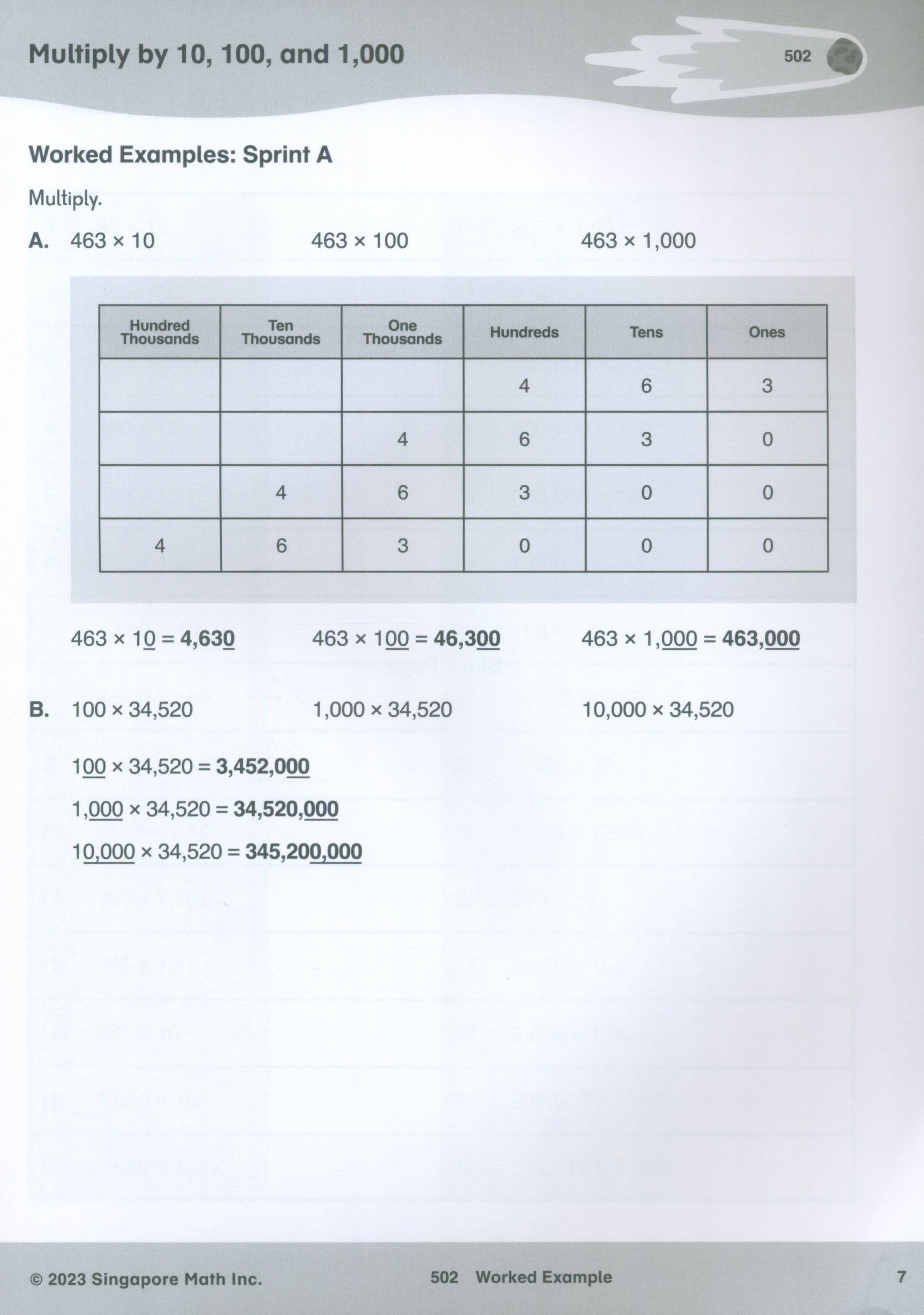 Singapore Math® Sprints 5