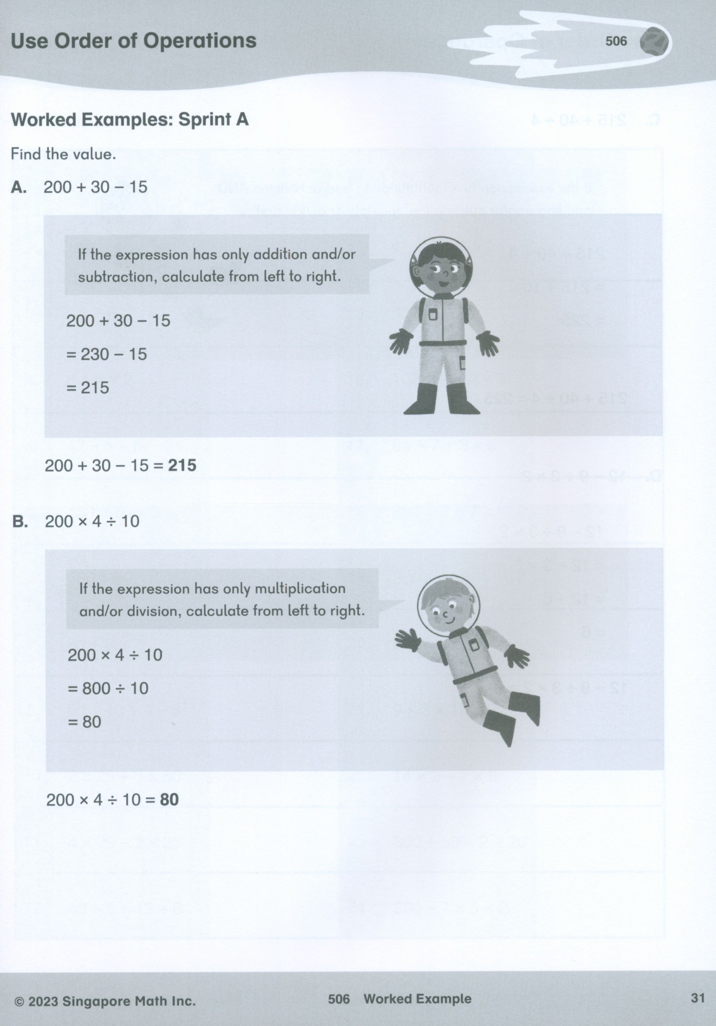 Singapore Math® Sprints 5