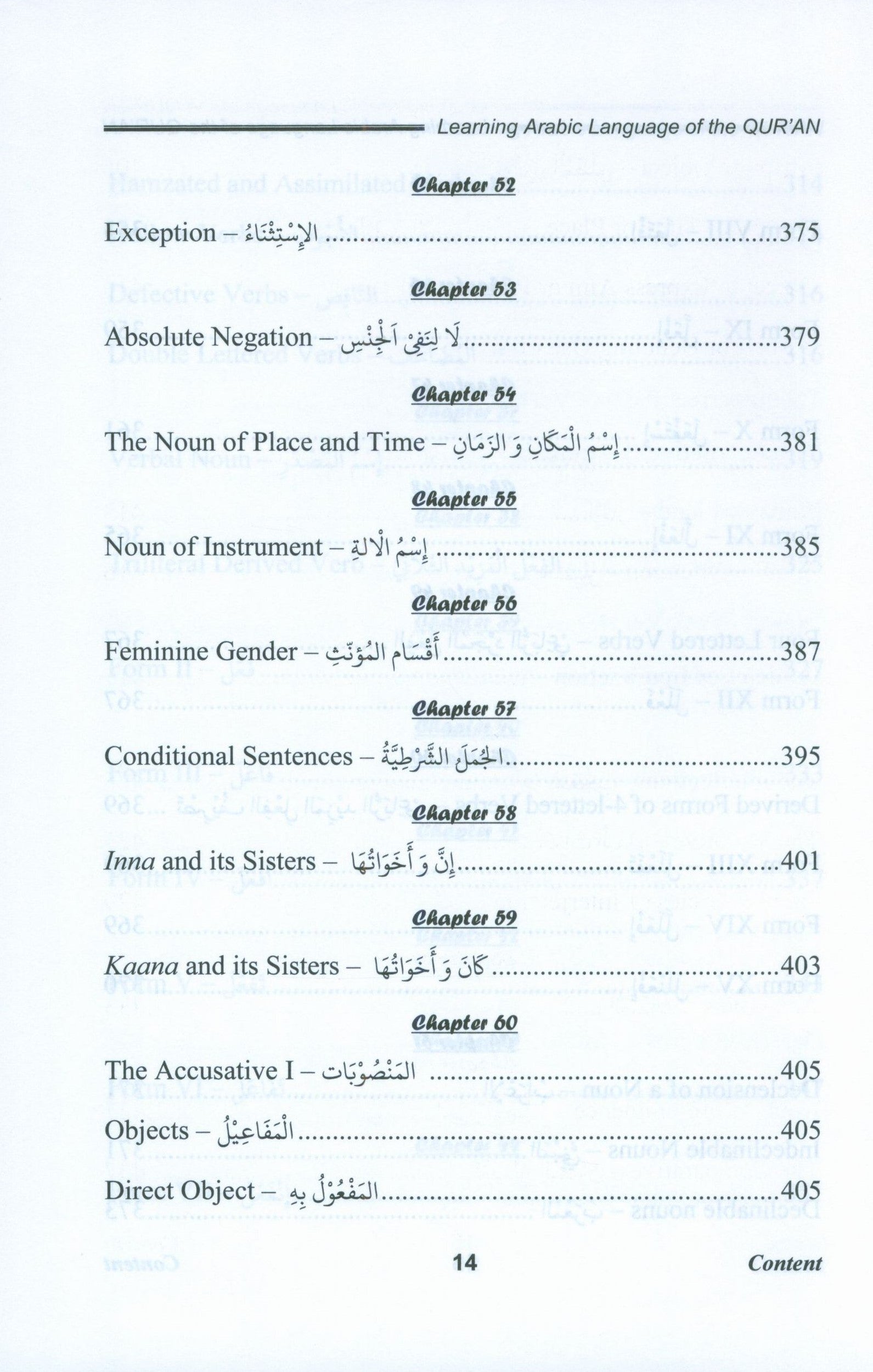 Learning Arabic Language Of The Quran